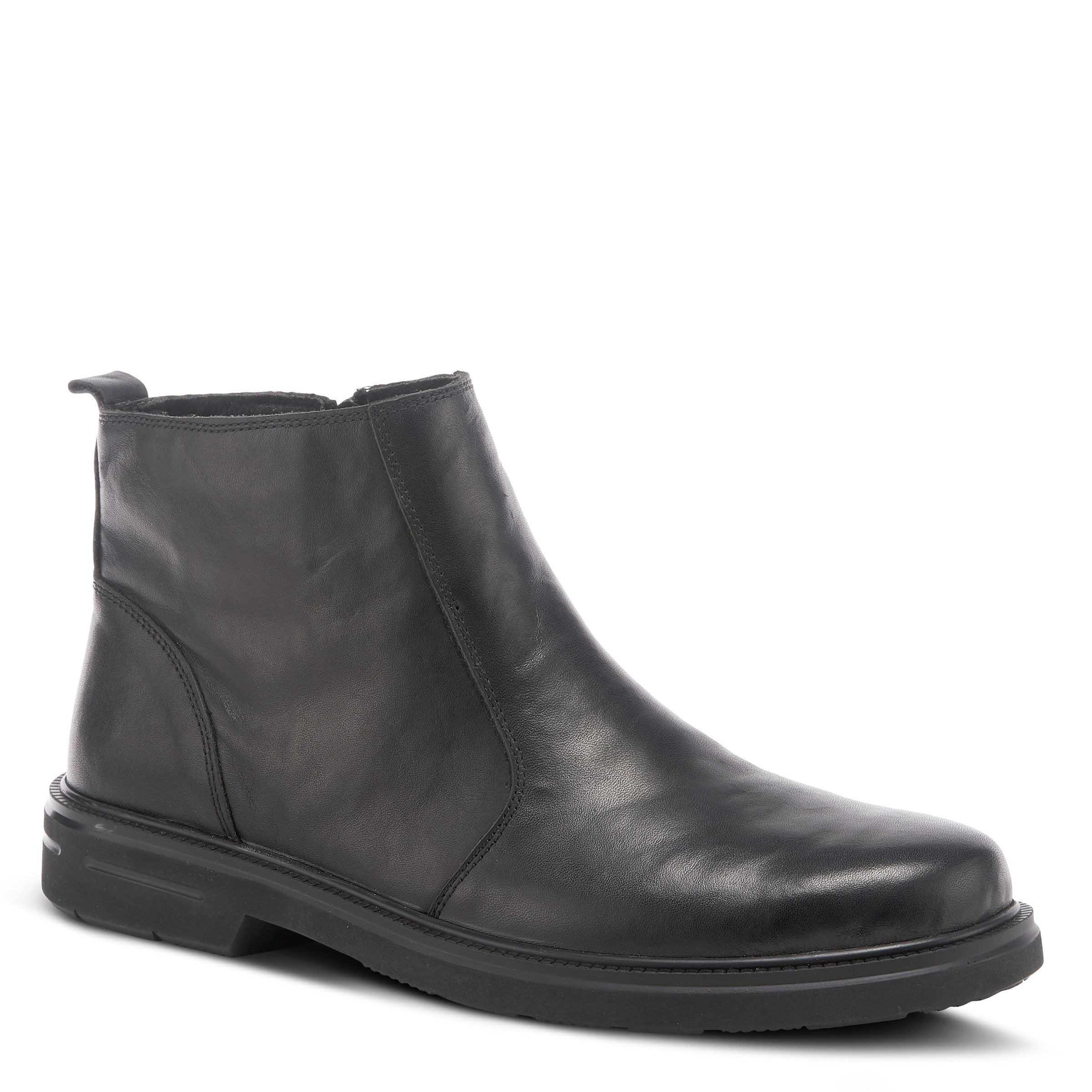 Abram men's casual boots in Black