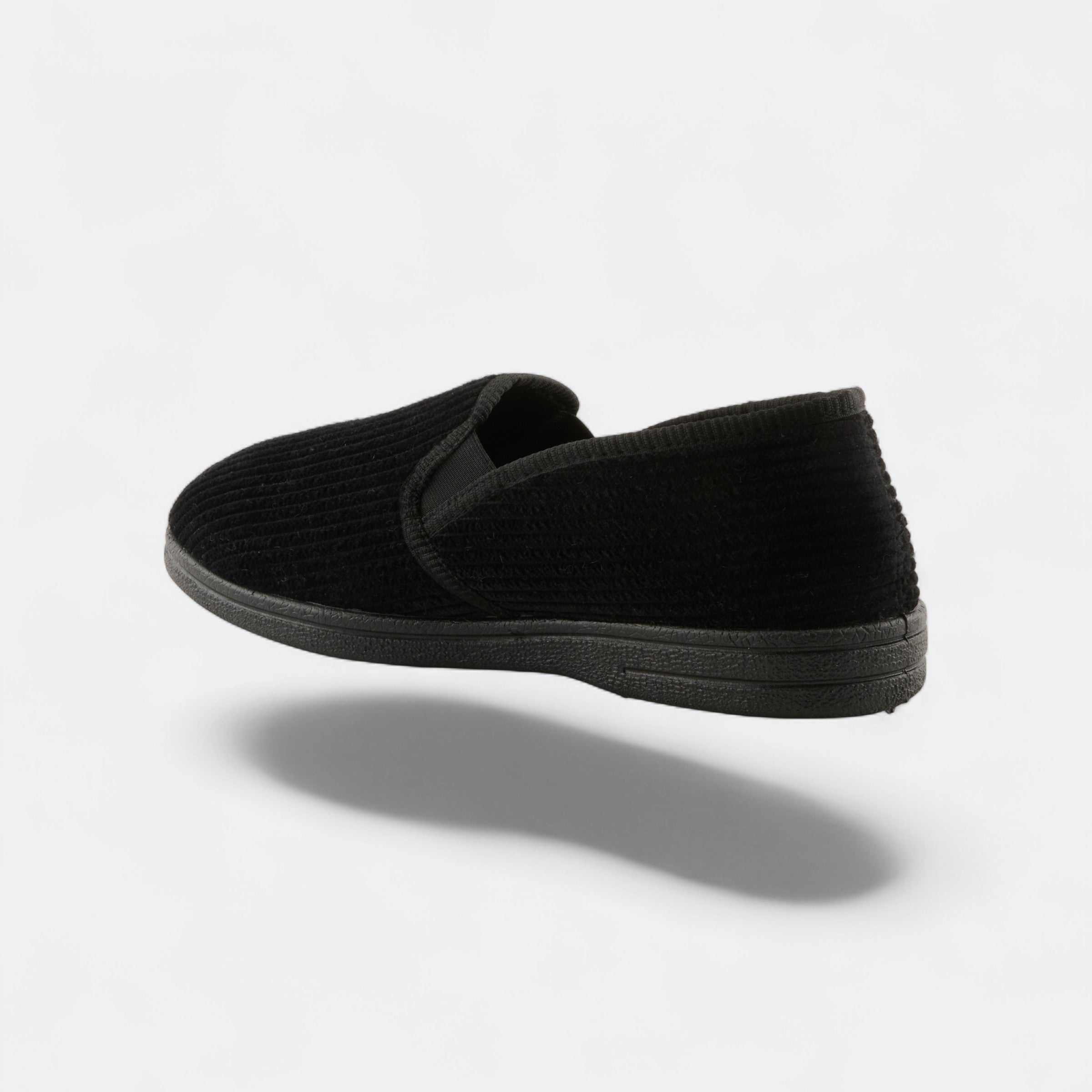 SPRING STEP MEN ADAM BLACK SLIPPER