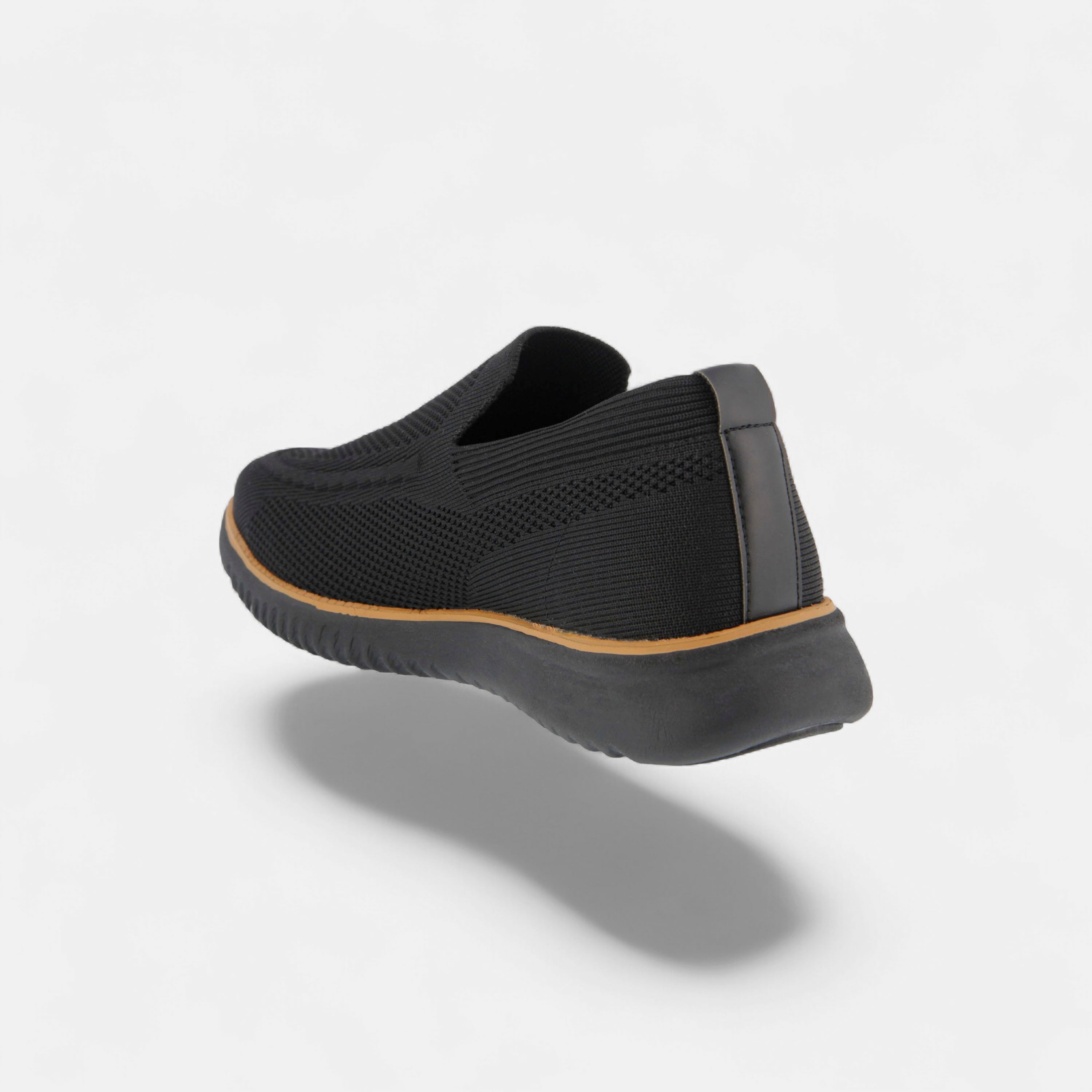 SPRING STEP MEN ANDERS BLACK SLIP-ON SHOE