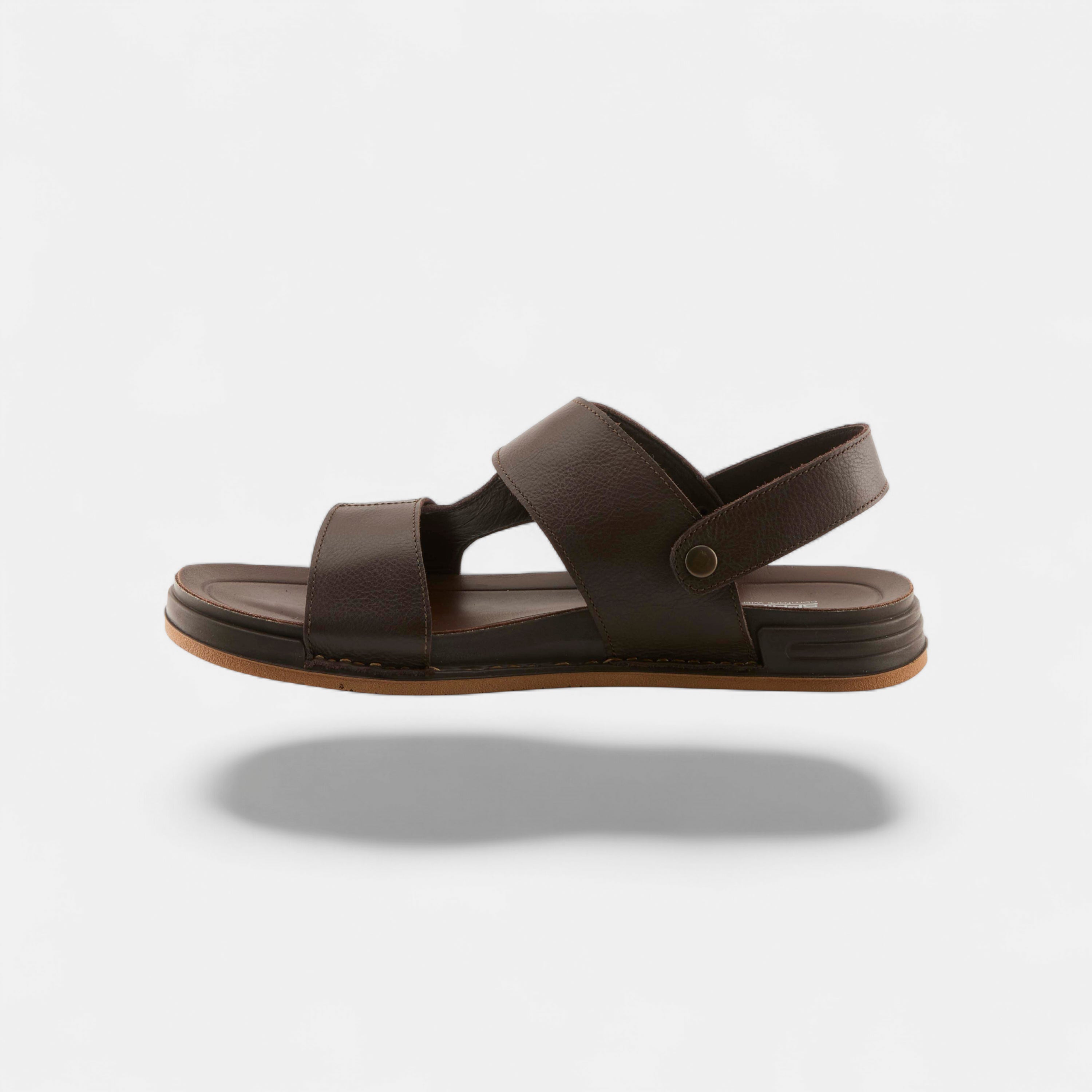 Ariton men's slingback casual sandals in Brown