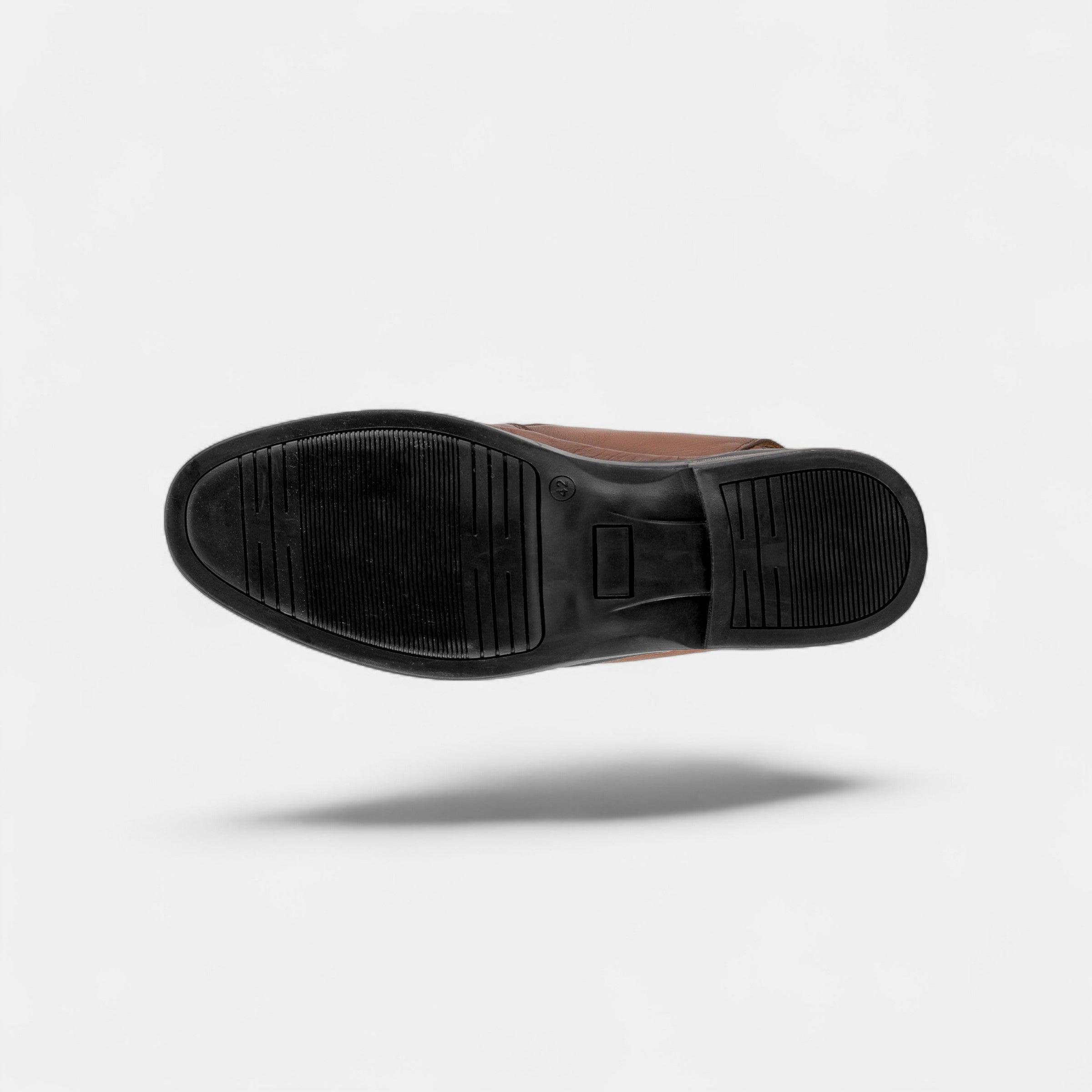 Spring Step Men Bane Breathable Camel Leather Slip-On