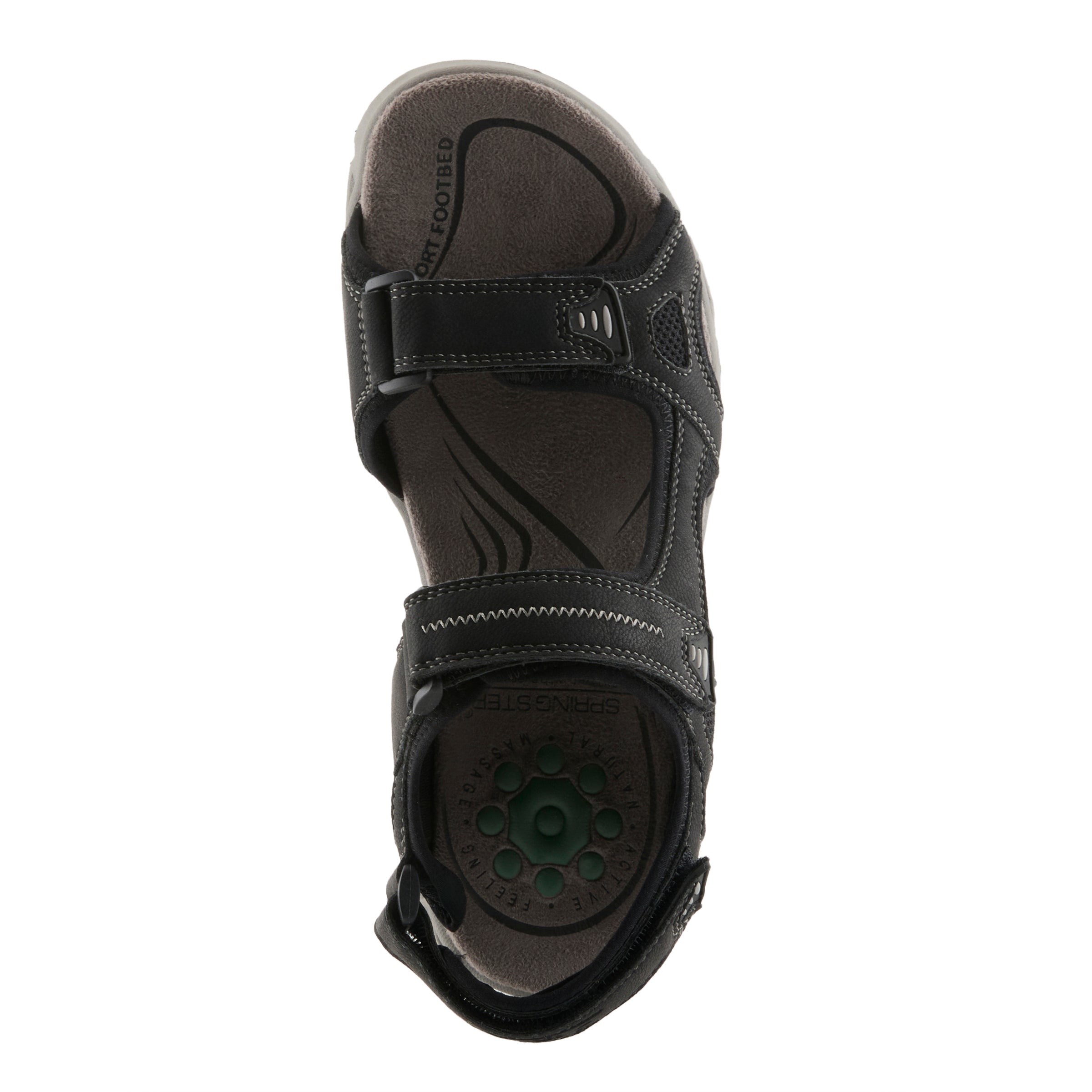 Cano men's sandals in Black
