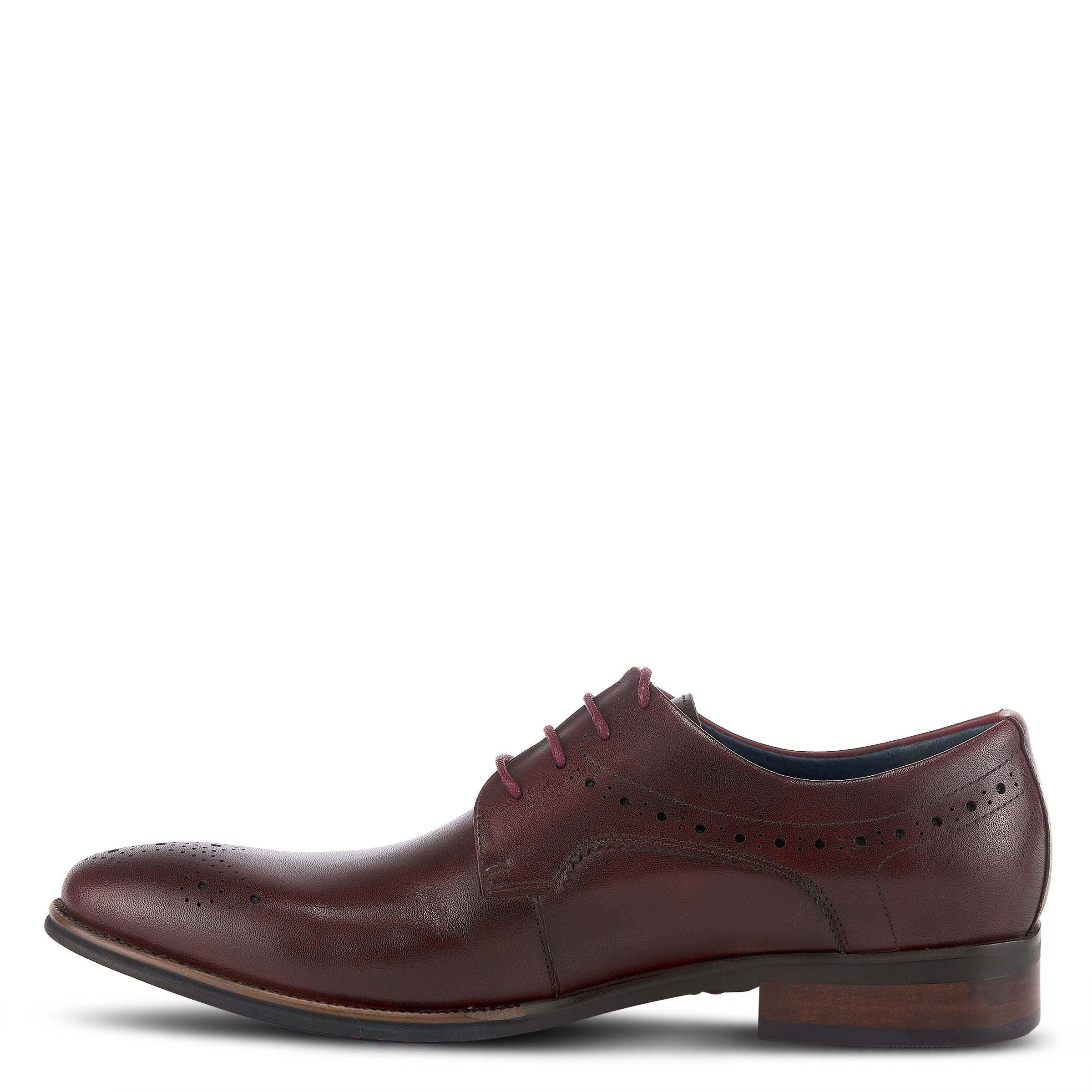 Charlie Cabernet men's lace-up casual sneakers in Default