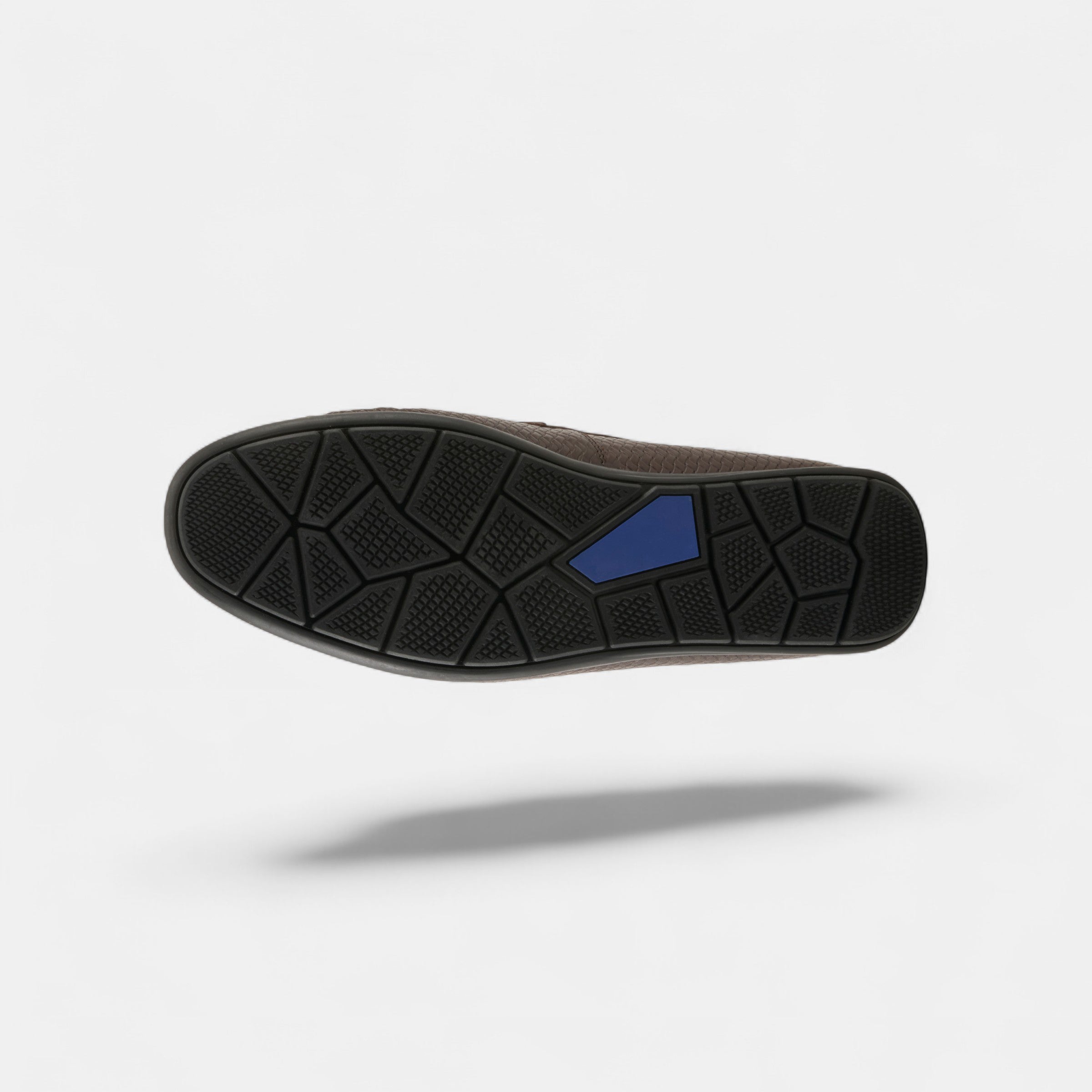 SPRING STEP MEN DECKARD WOVEN DARK BROWN LEATHER BIT LOAFER