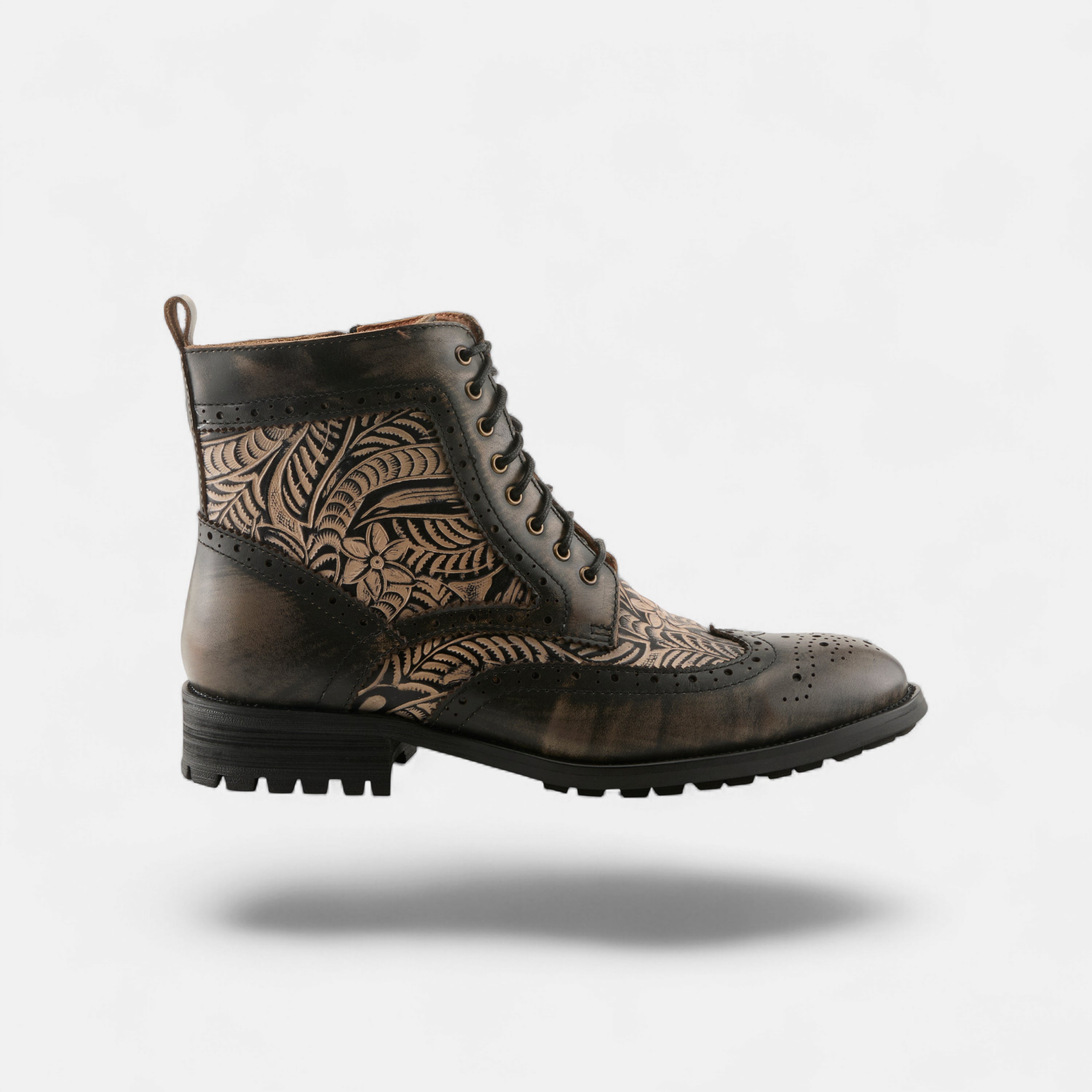 L'ARTISTE MEN DIGGINIT BLACK MULTI BOOTS