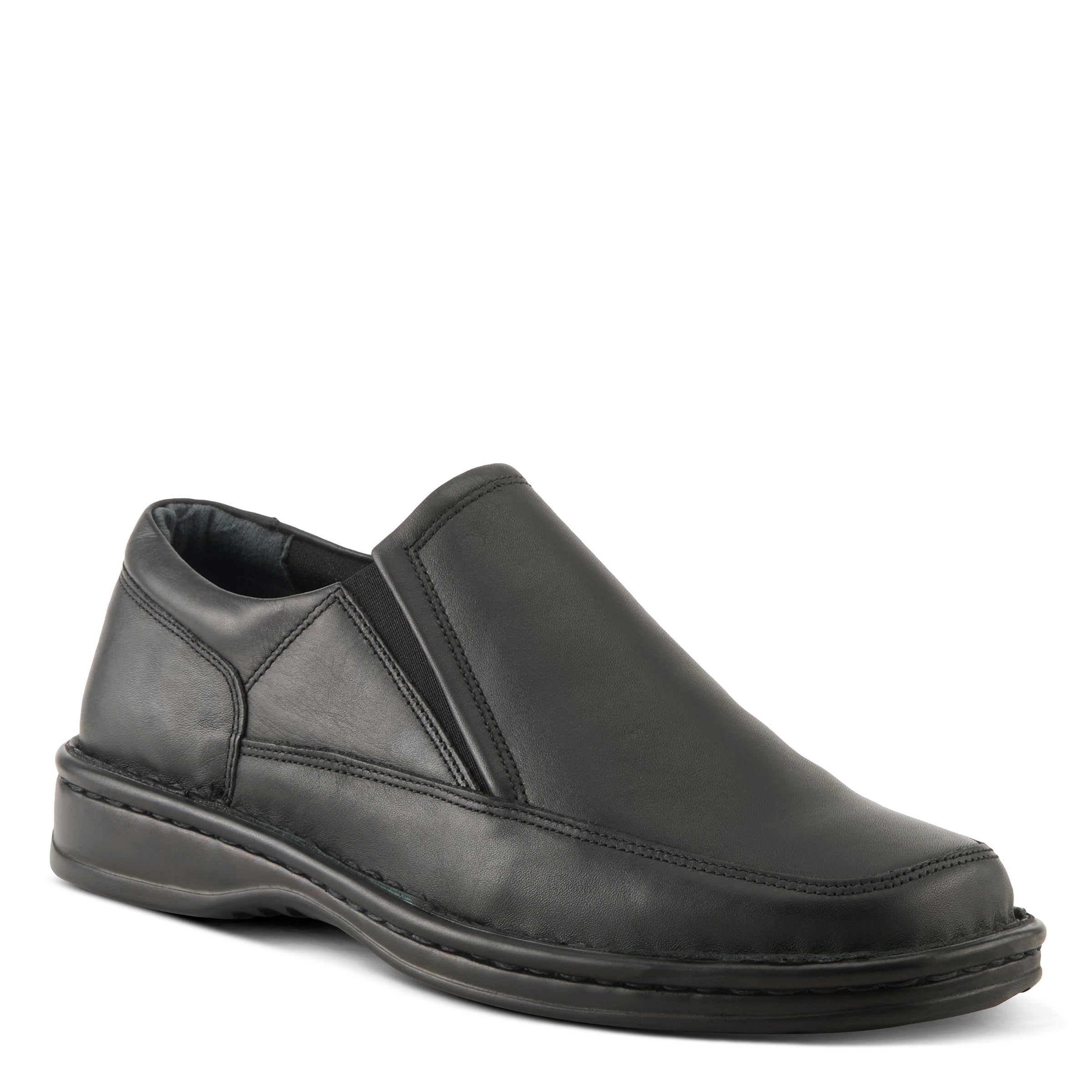 Enzo Men S Slip On men's slip-on casual shoes in Black
