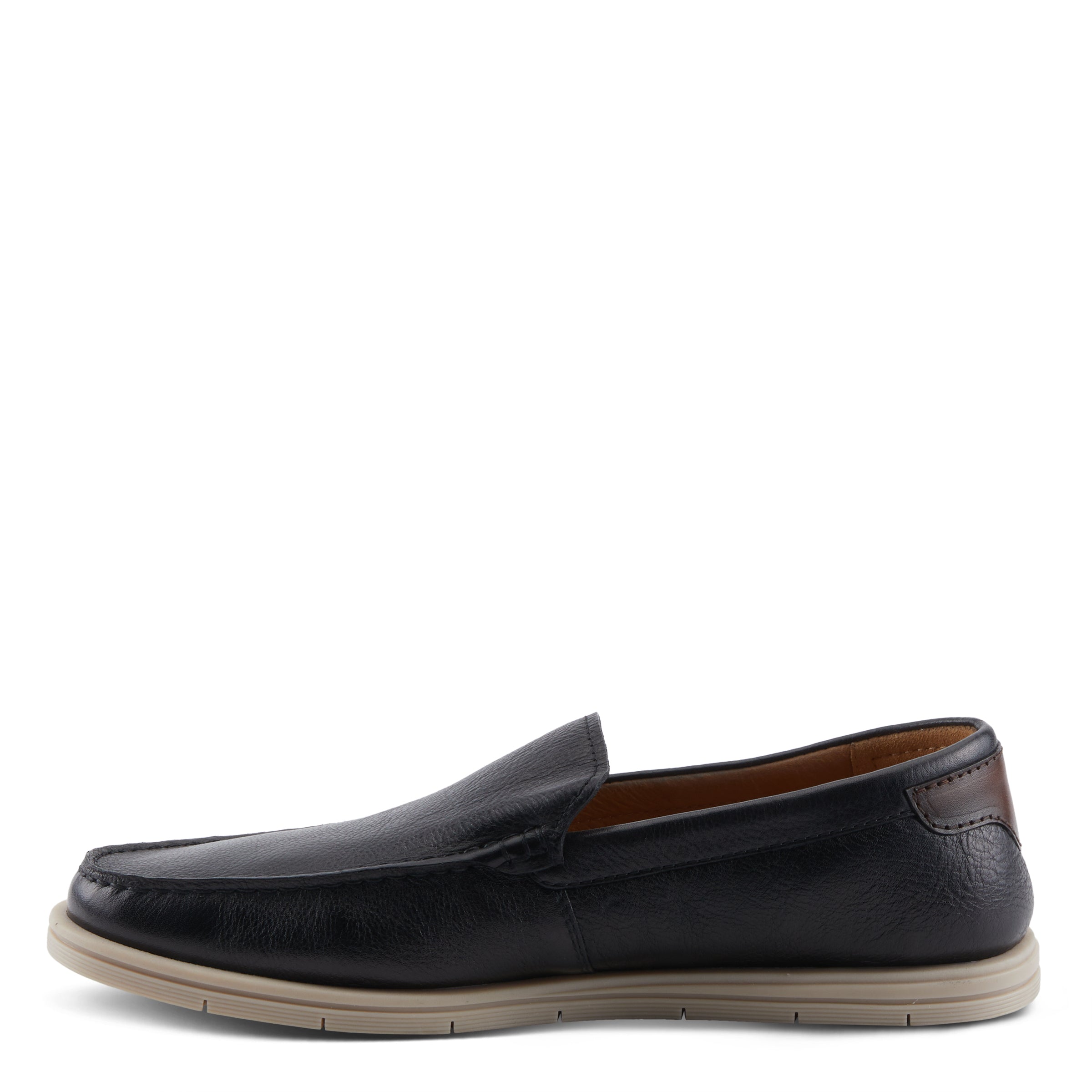 Hord men's slip-on dress shoes in Black