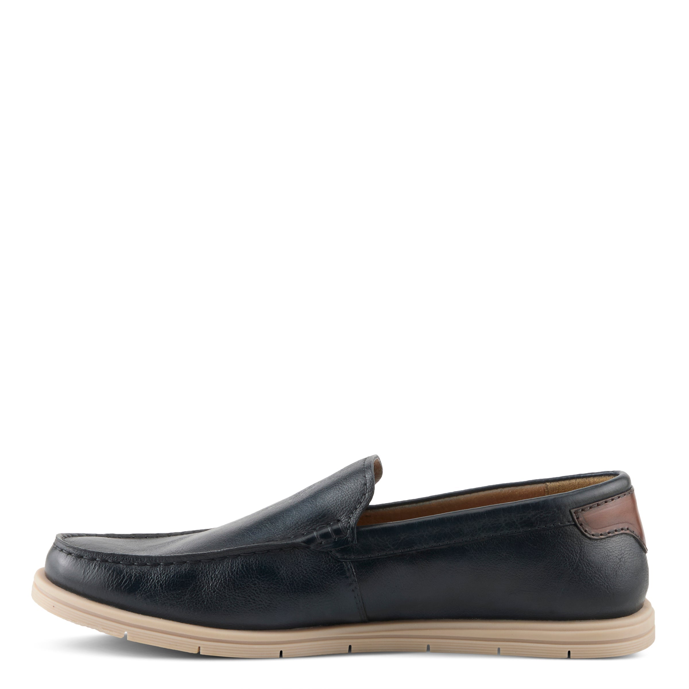 Hord men's slip-on dress shoes in Navy