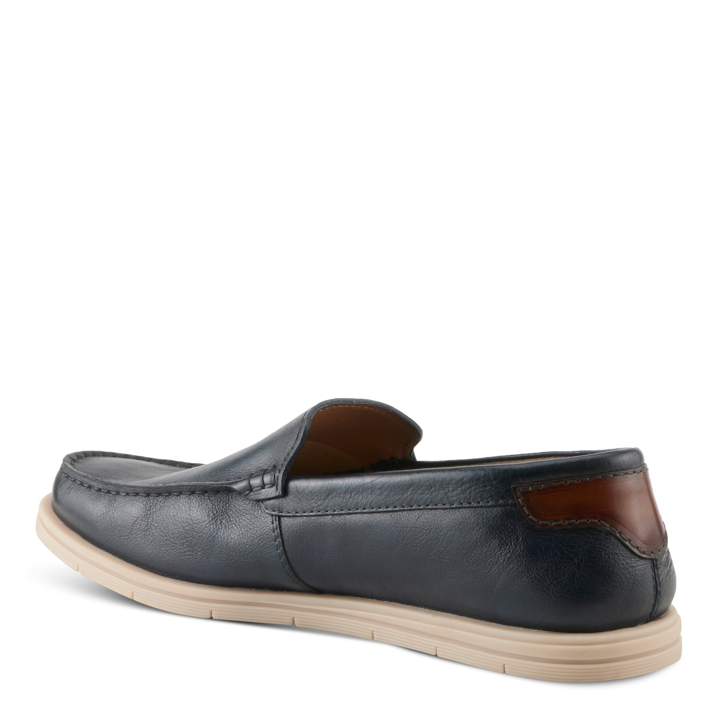 Hord men's slip-on dress shoes in Navy