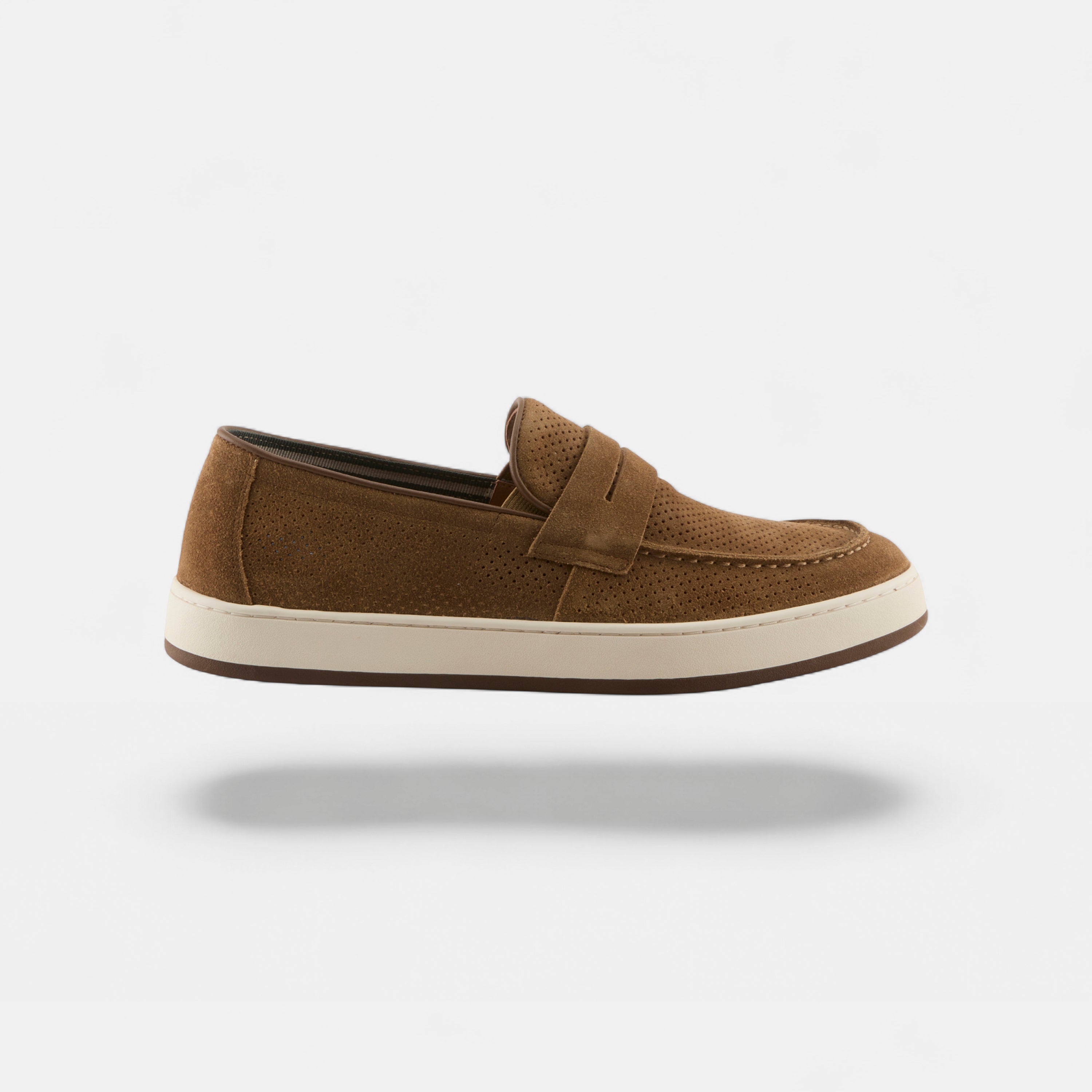SPRING STEP MEN HOWE CAMEL SUEDE SHOES