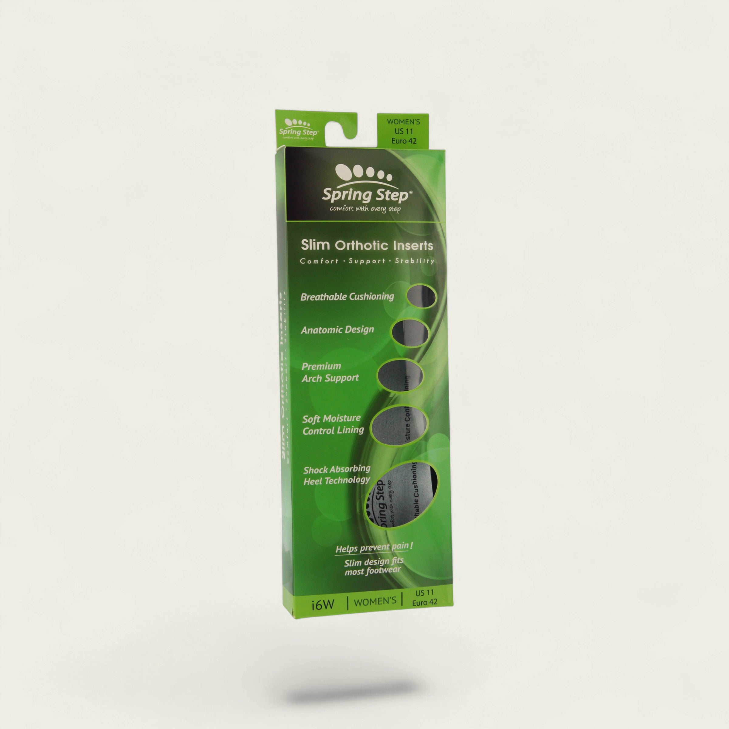 Spring Step Men I6M Comfort Inserts – Engineered Support & All-Day Wear
