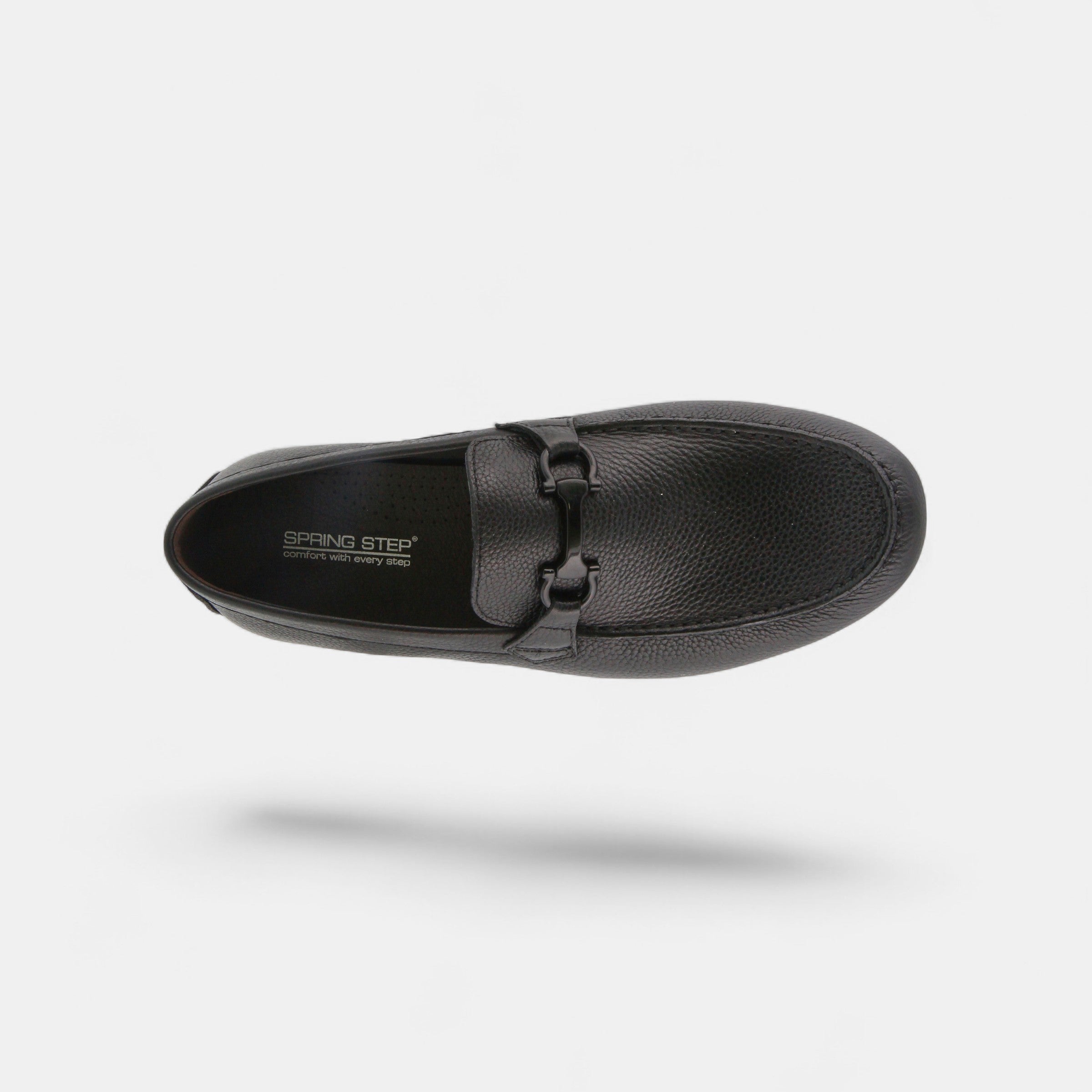 Spring Step Men Jarrett Black Shoes