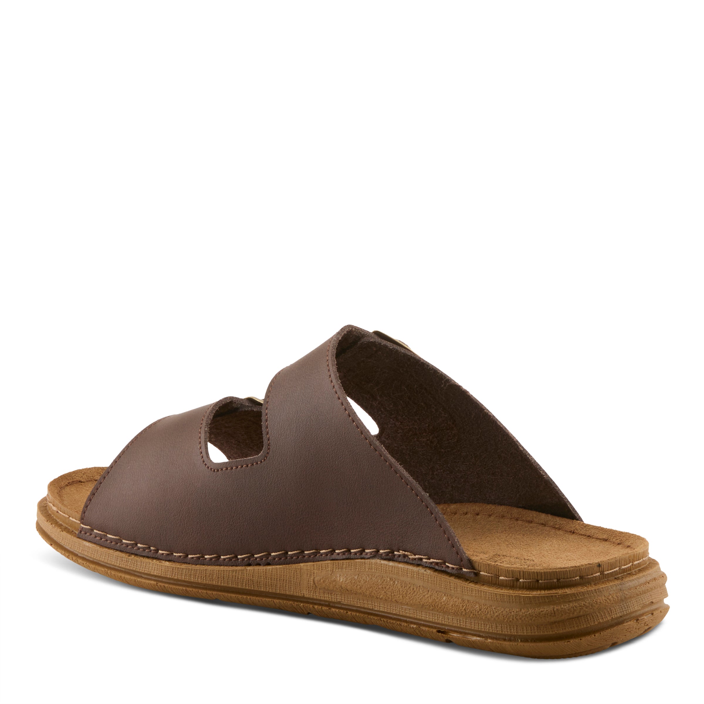 Kovan men's slide sandal in Brown