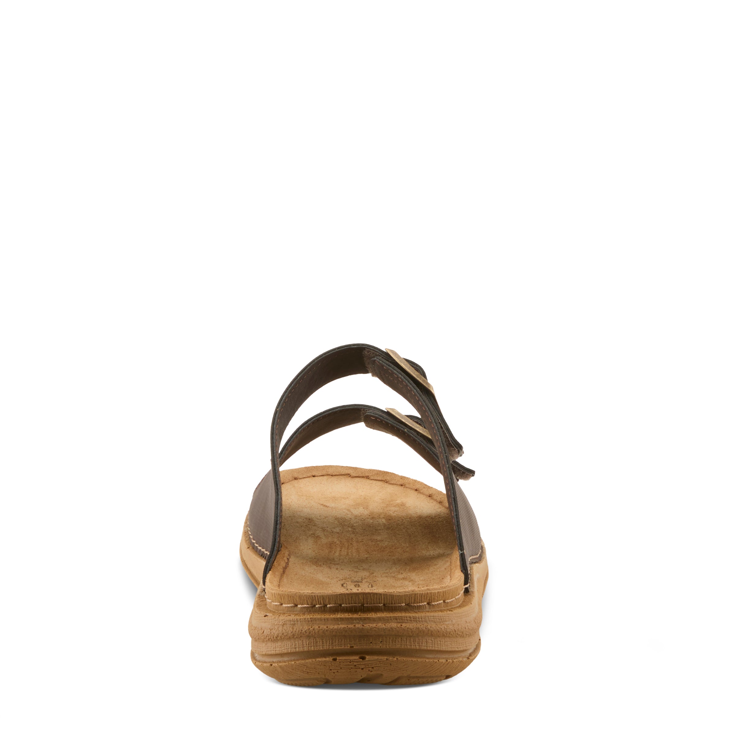 Kovan men's slide sandal in Dark Brown