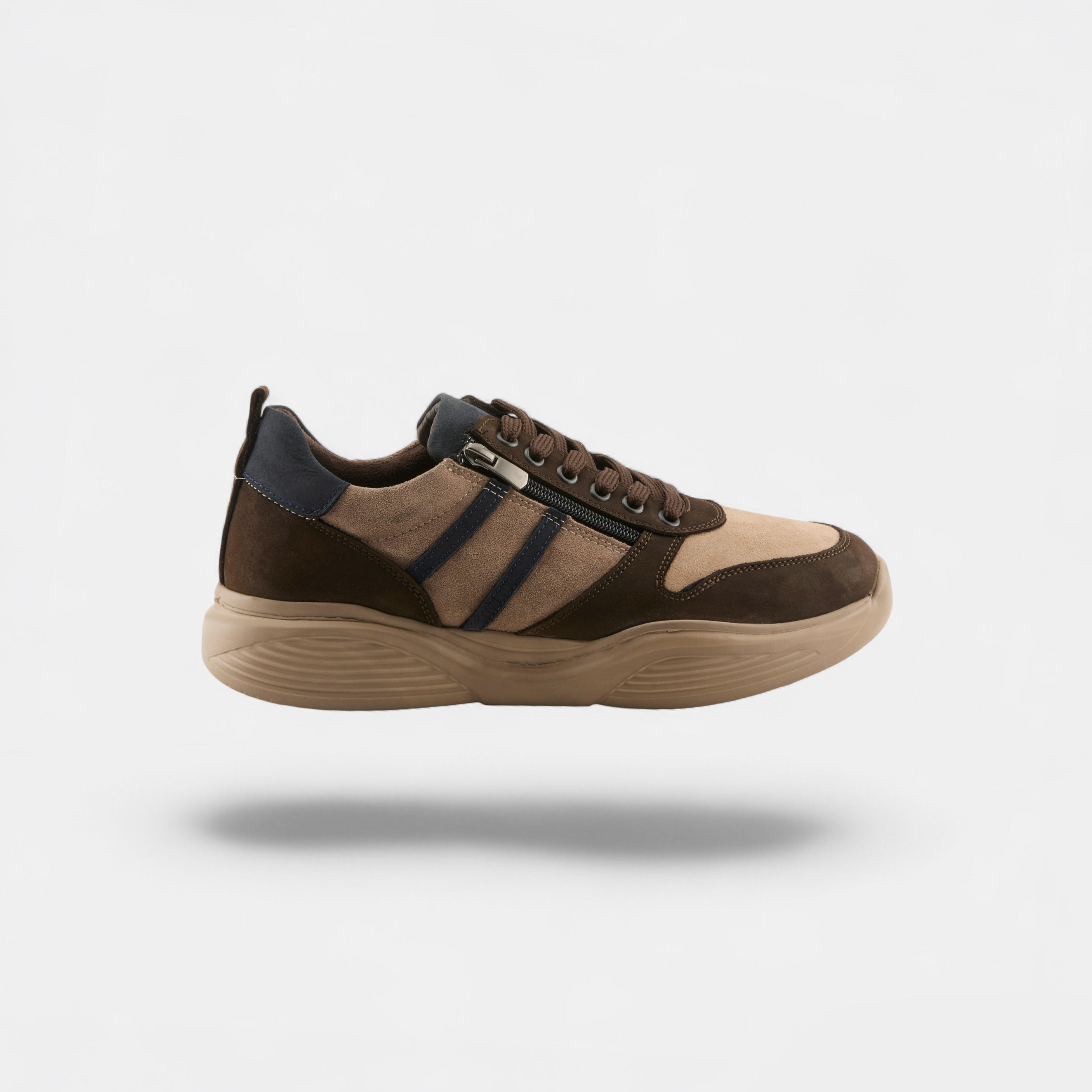 SPRING STEP MEN MELVIN TAUPE MULTI SNEAKERS