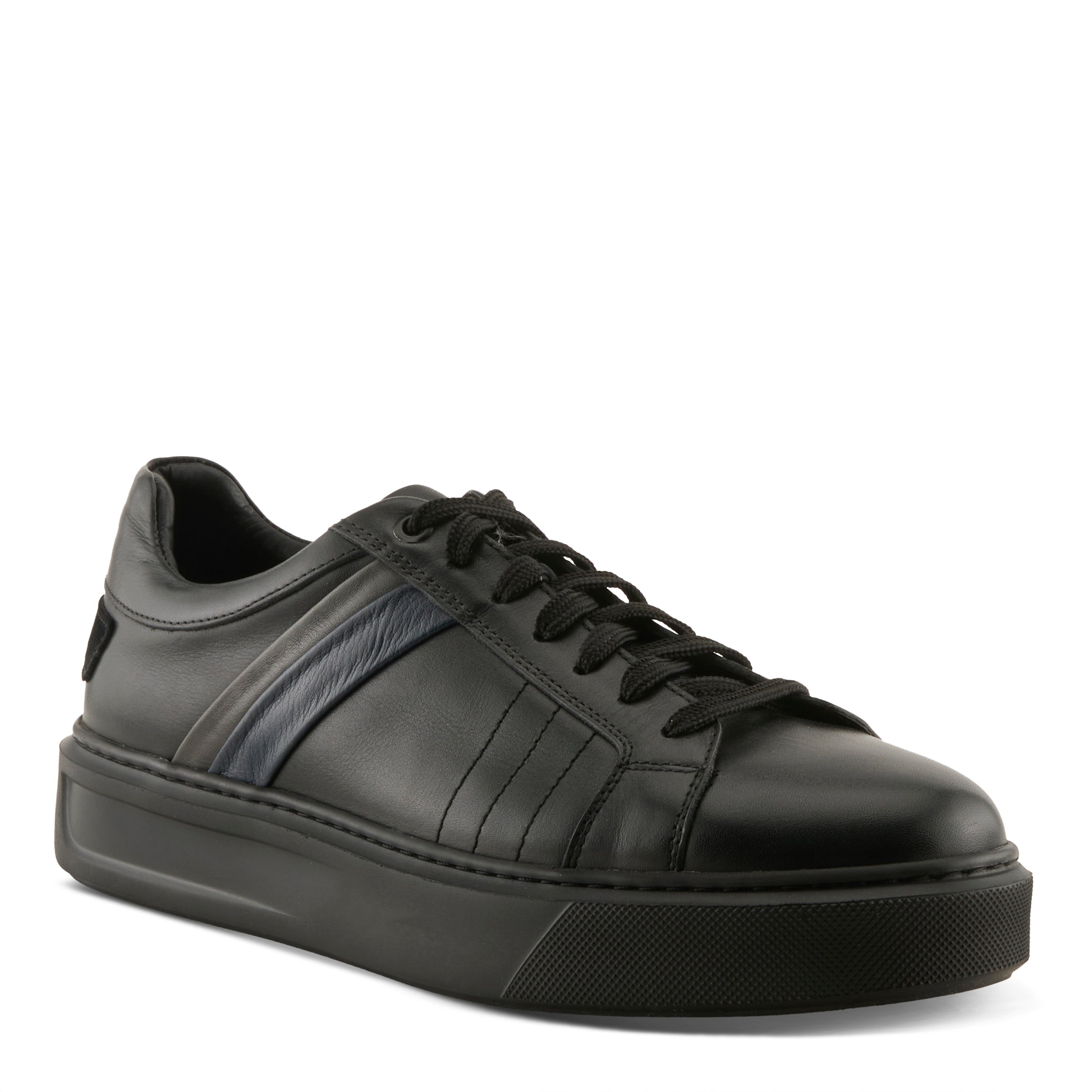Nirel men's casual sneakers in Black Multi