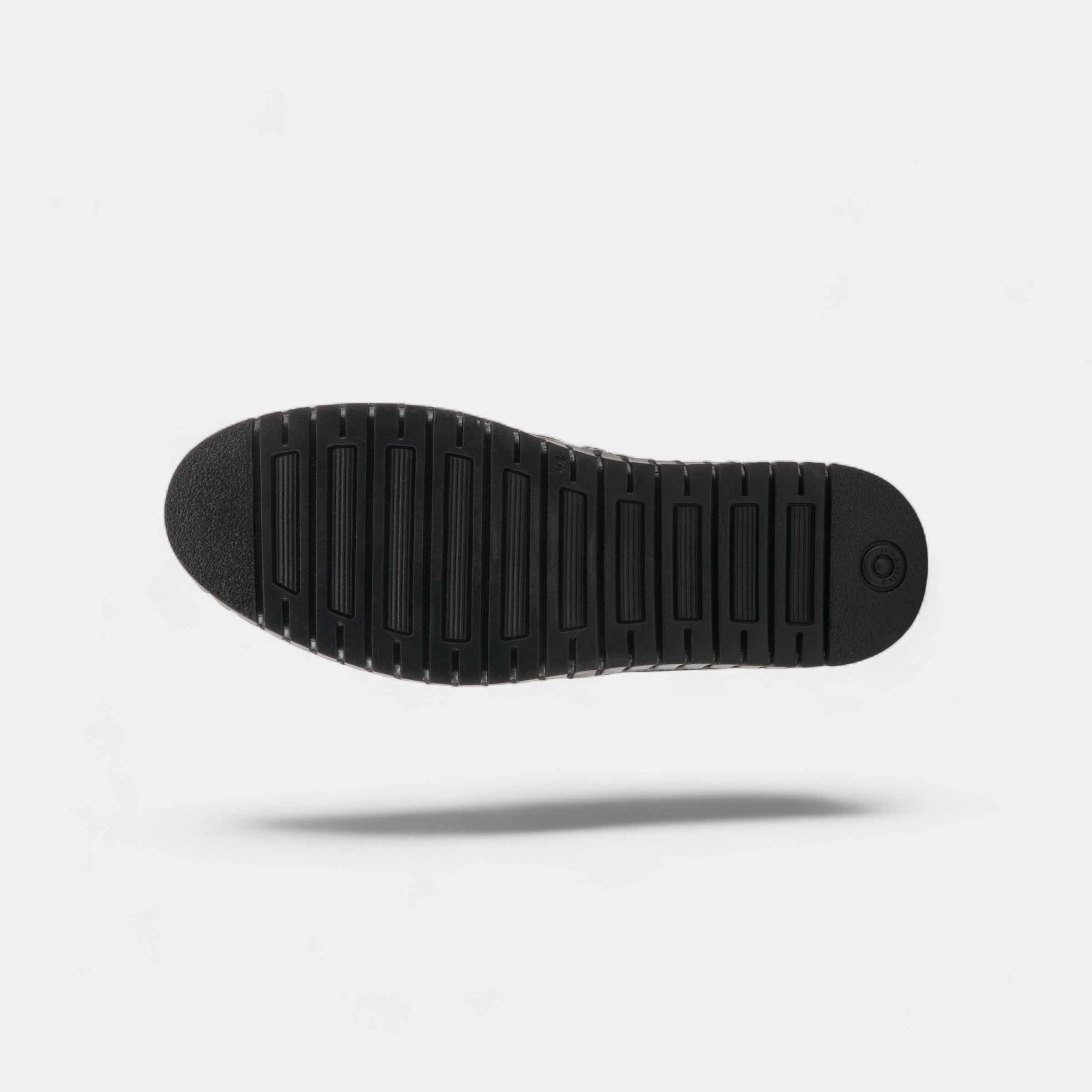 SPRING STEP MEN WHIP BLACK LEATHER SLIP-ON LOAFER