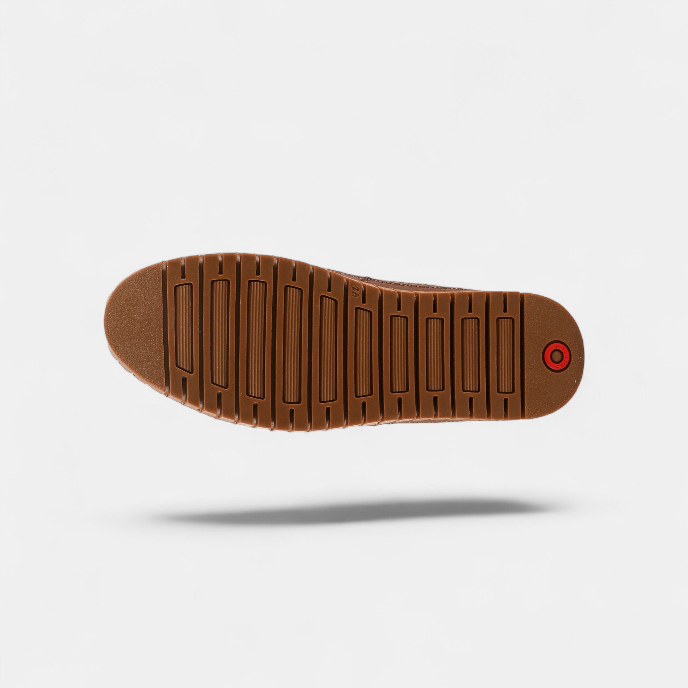 Spring Step Men Whip Brown Leather Slip-On Loafer