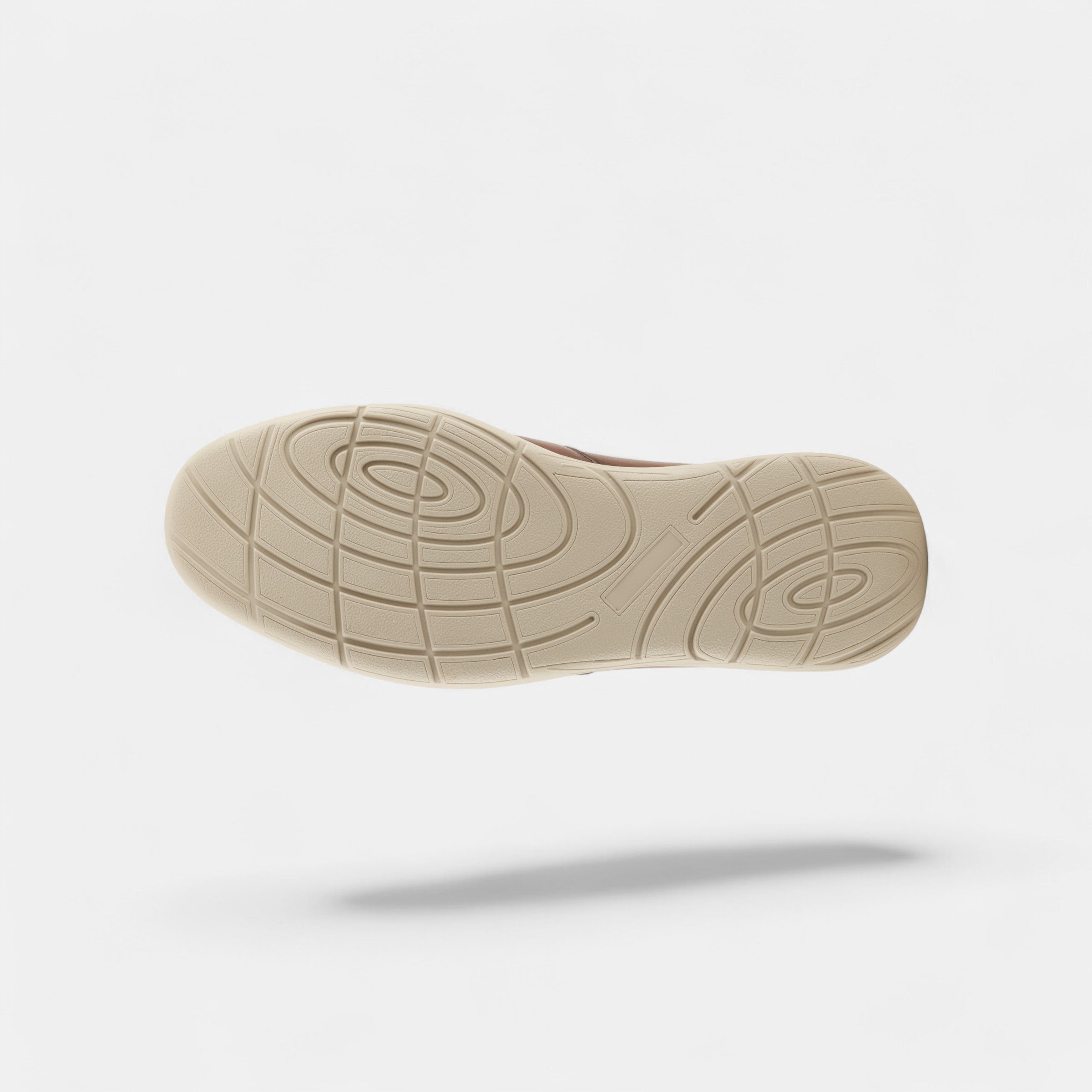 SPRING STEP MEN ABSHER BROWN LEATHER SLIP-ON