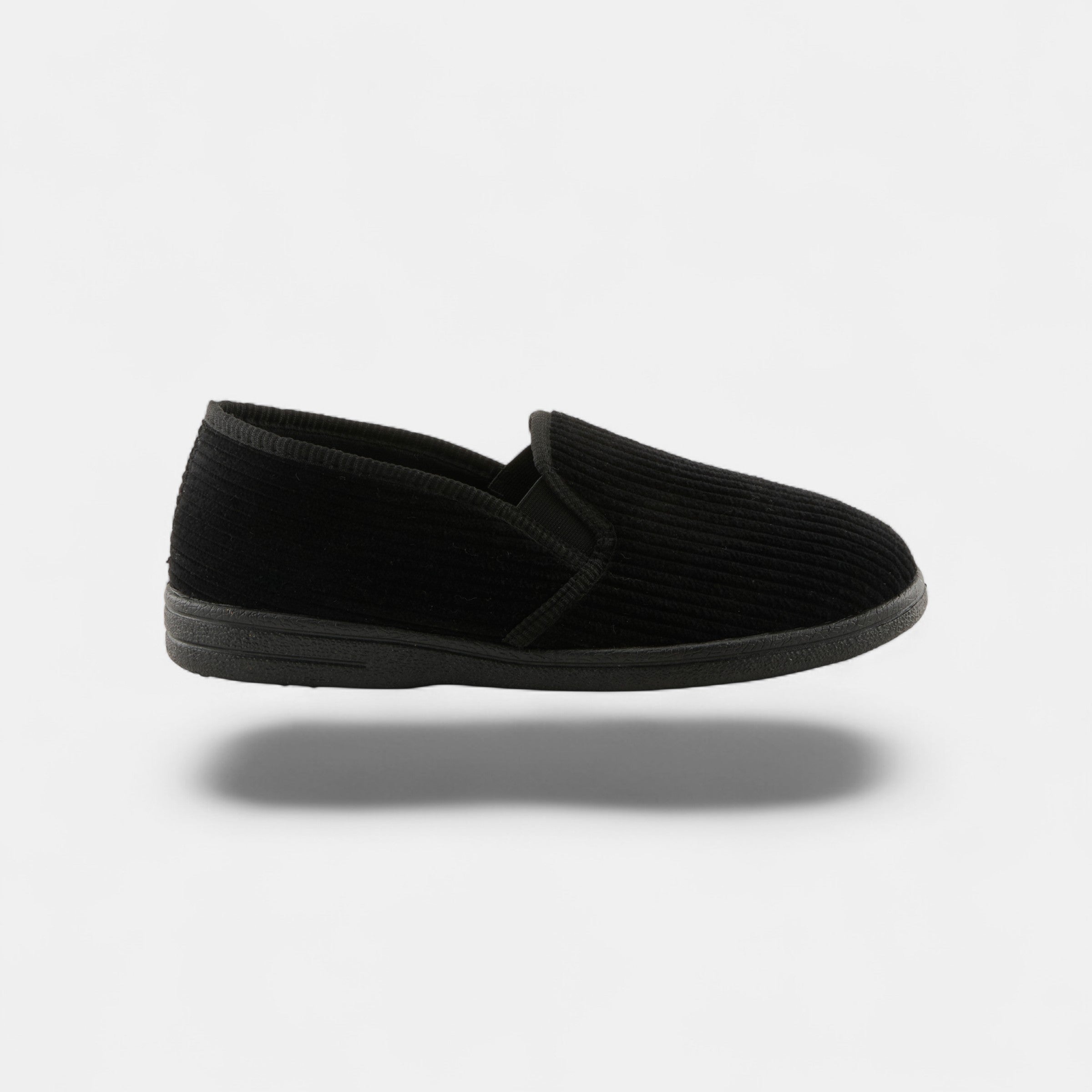 SPRING STEP MEN ADAM BLACK SLIPPER