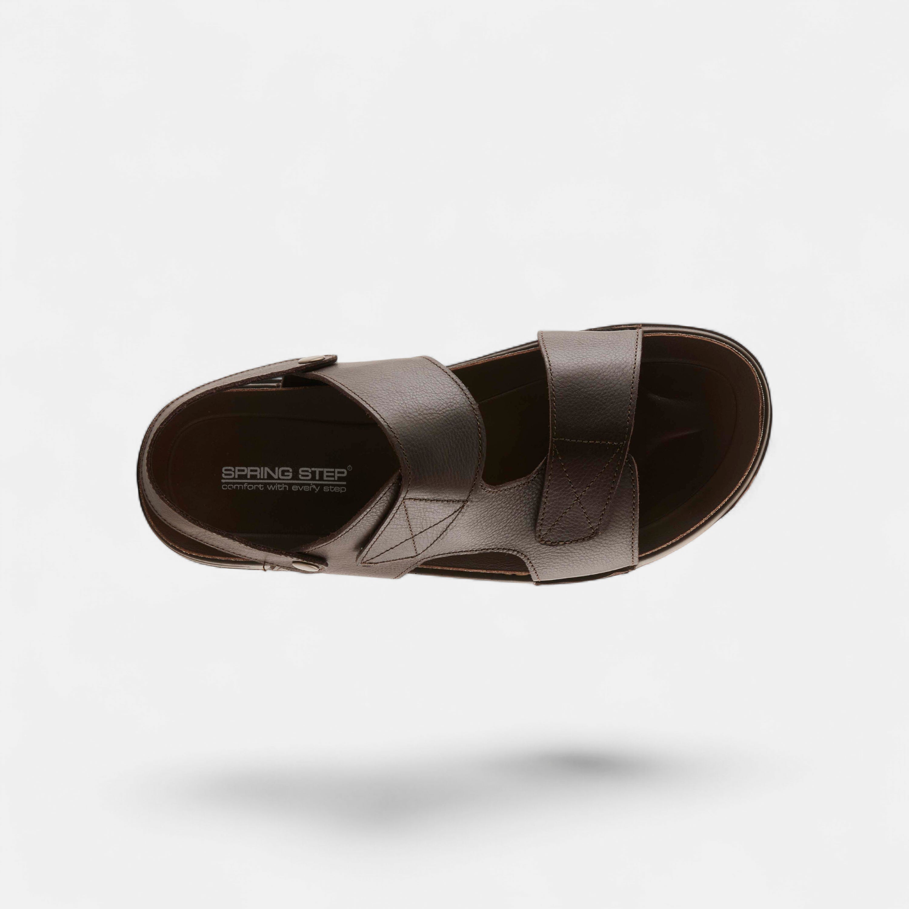 Ariton men's slingback casual sandals in Brown