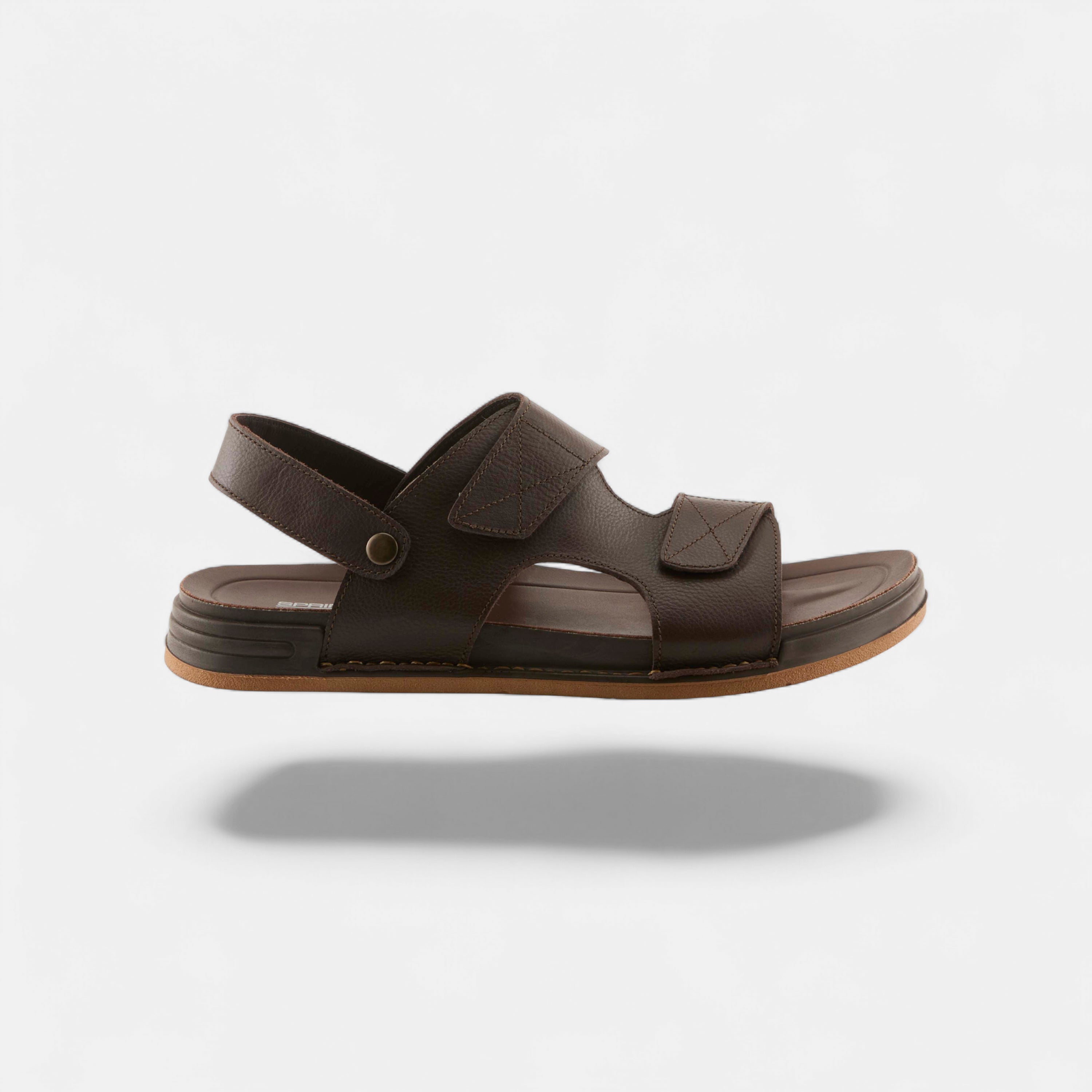 Ariton men's slingback casual sandals in Brown