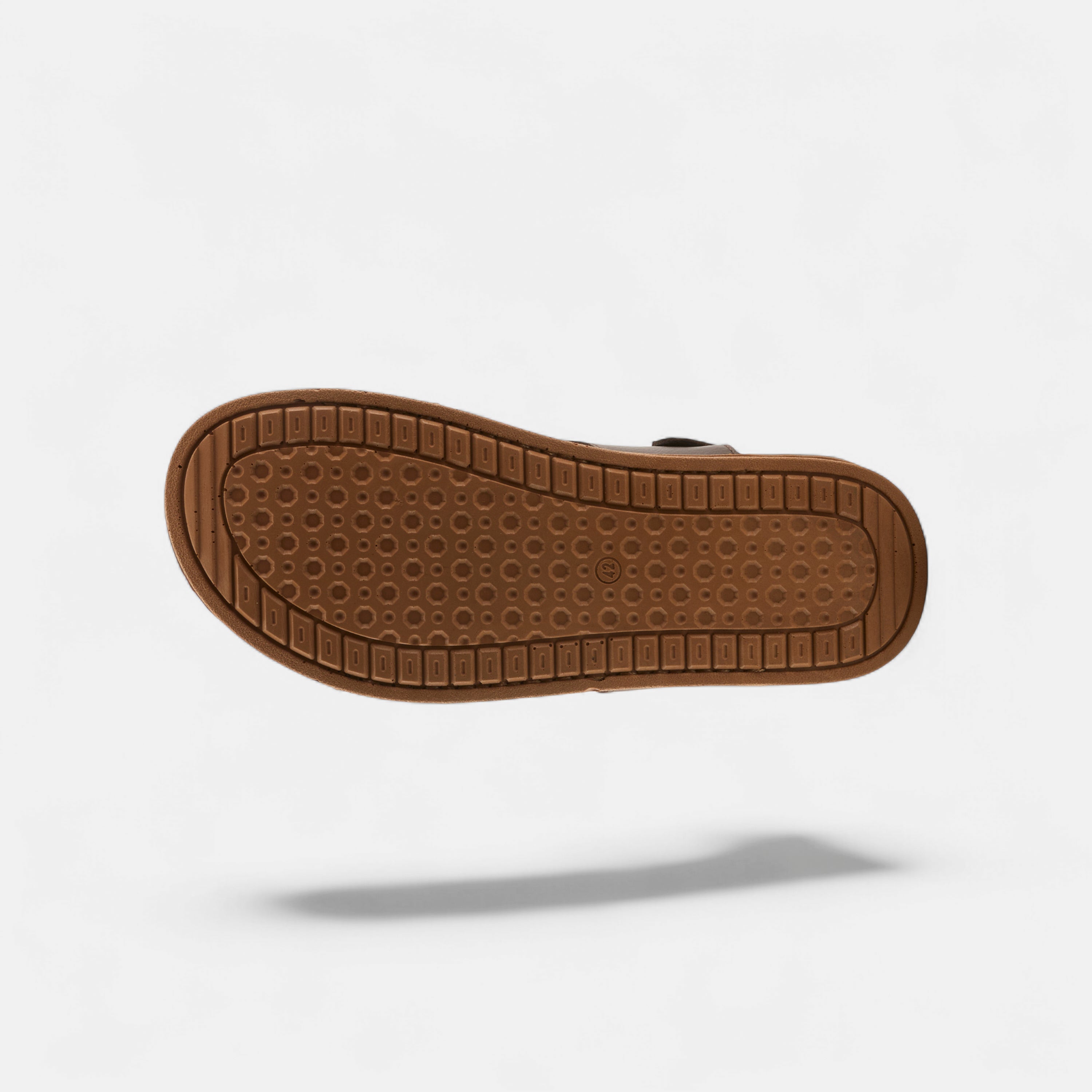 Ariton men's slingback casual sandals in Brown