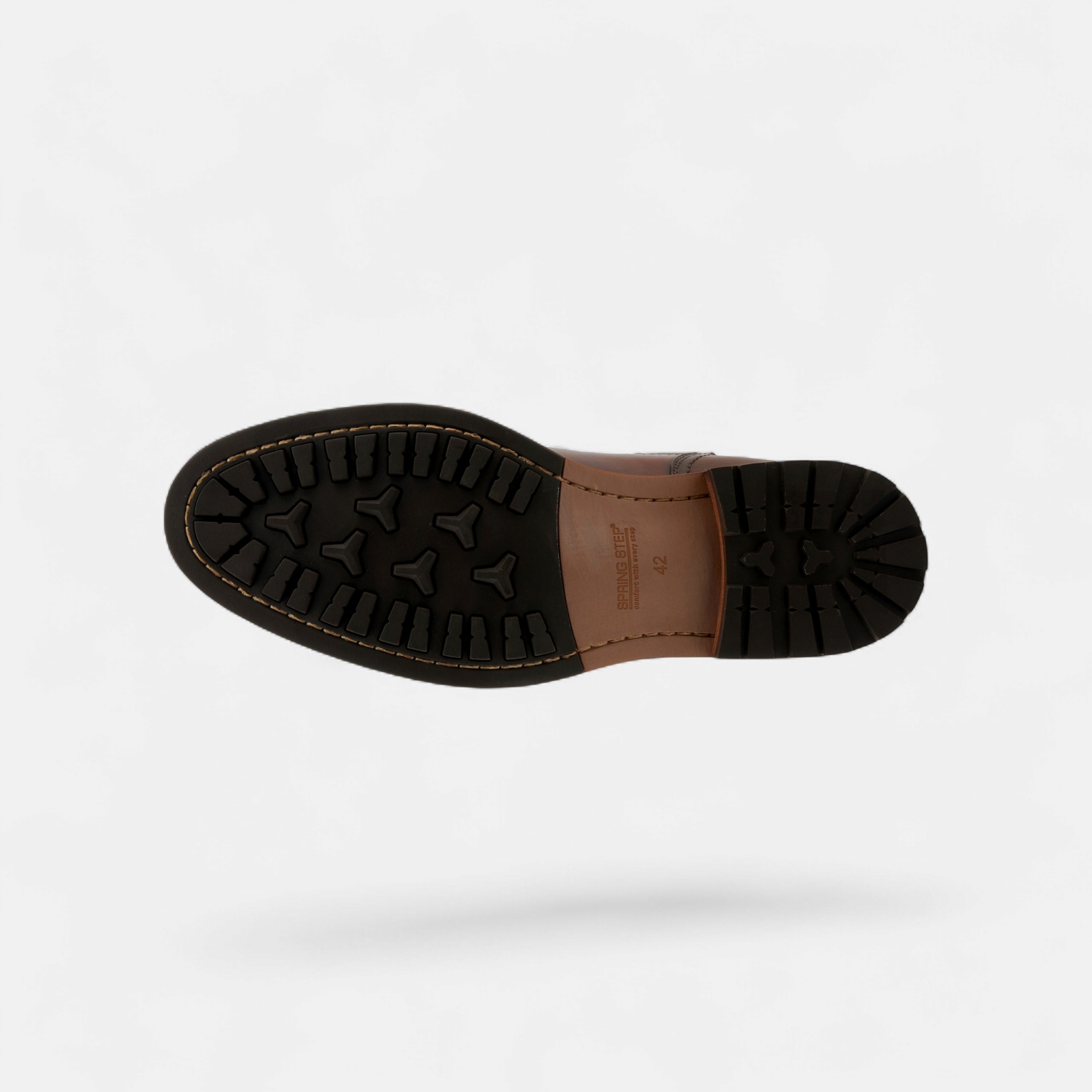 Spring Step Men Baxter Cognac Leather Chelsea Boot