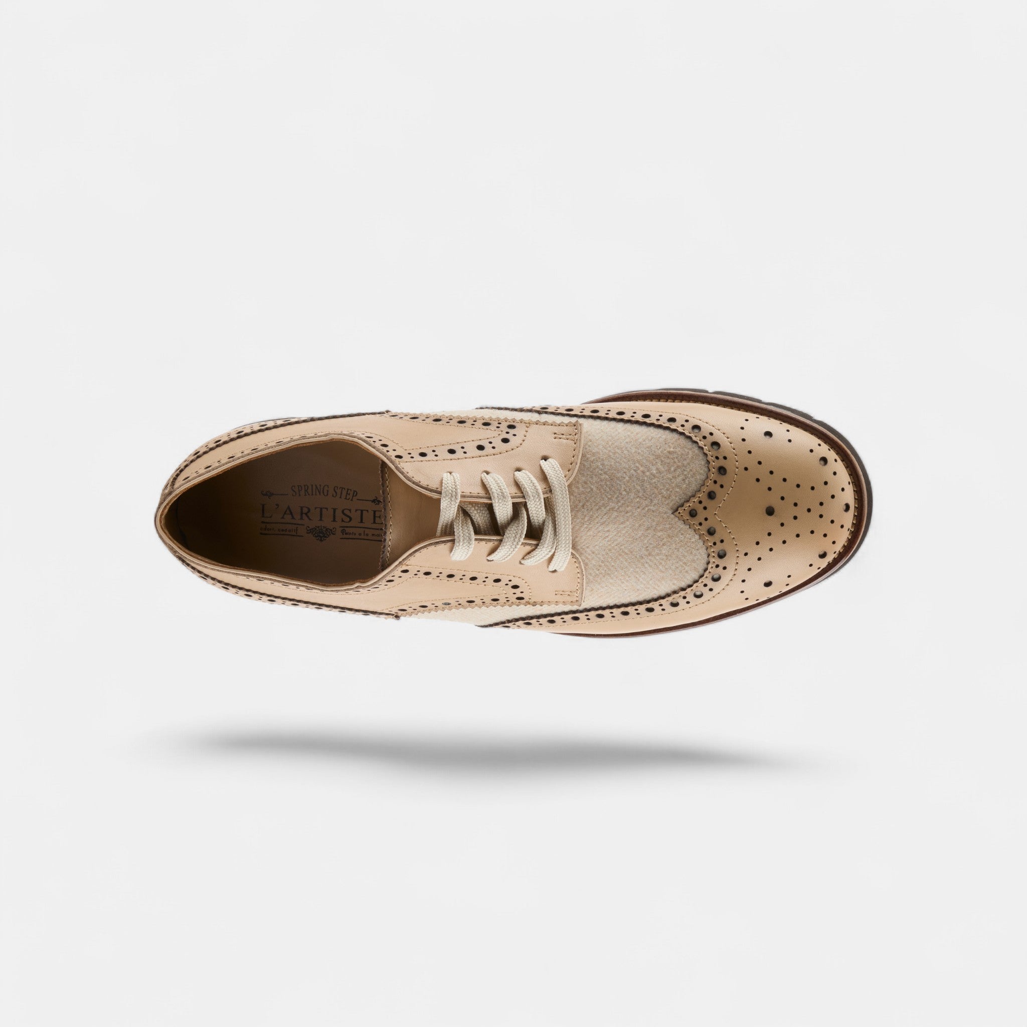 L'Artiste Men Beaufort Bone Oxford Shoe Leather