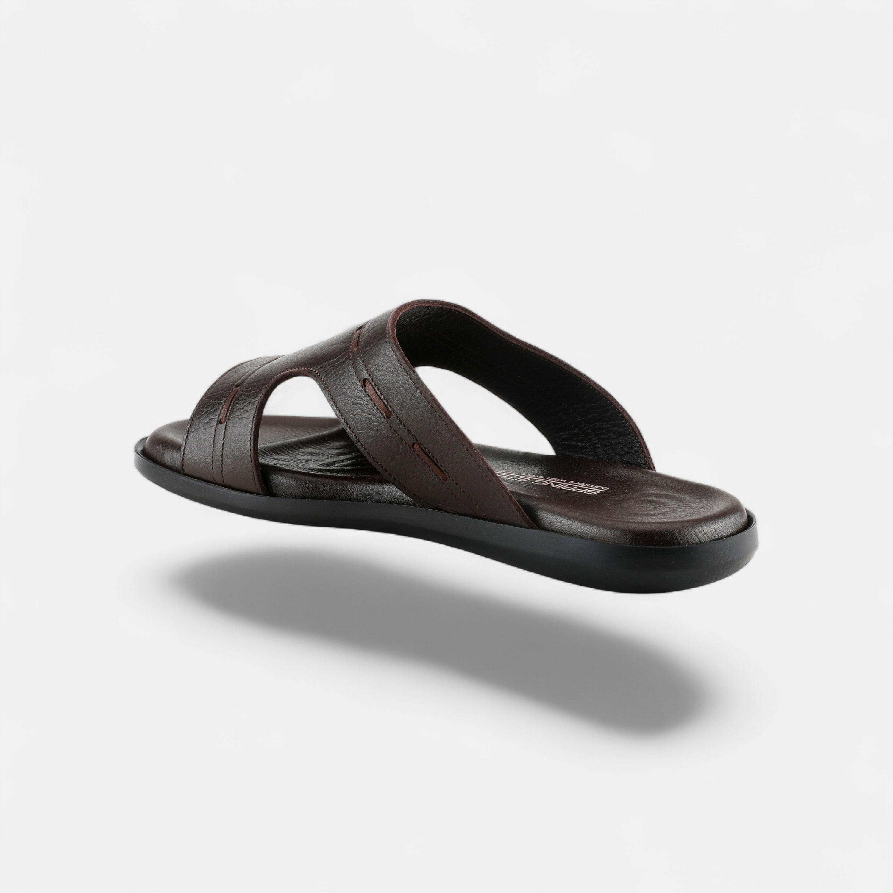 Spring Step Men Benn Brown Slide Sandals