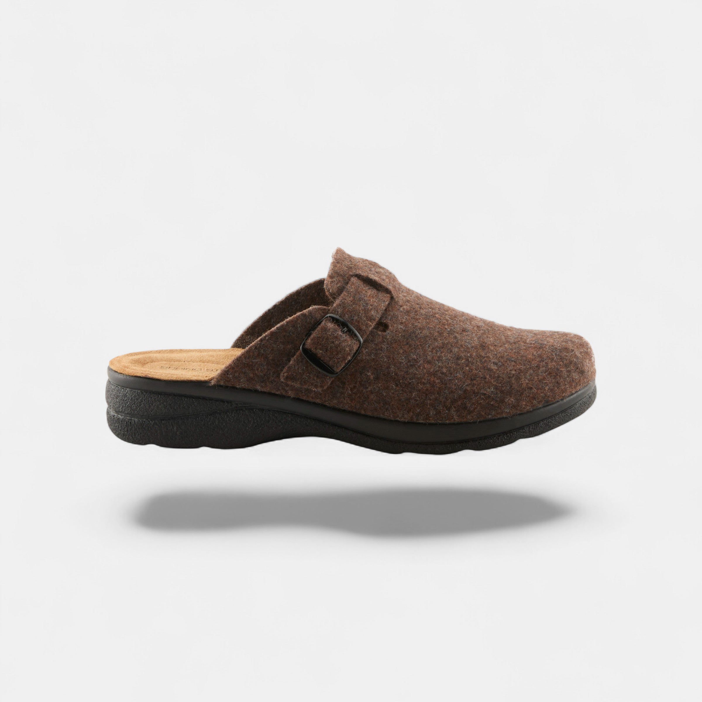 SPRING STEP MEN BENTON BROWN SLIPPERS