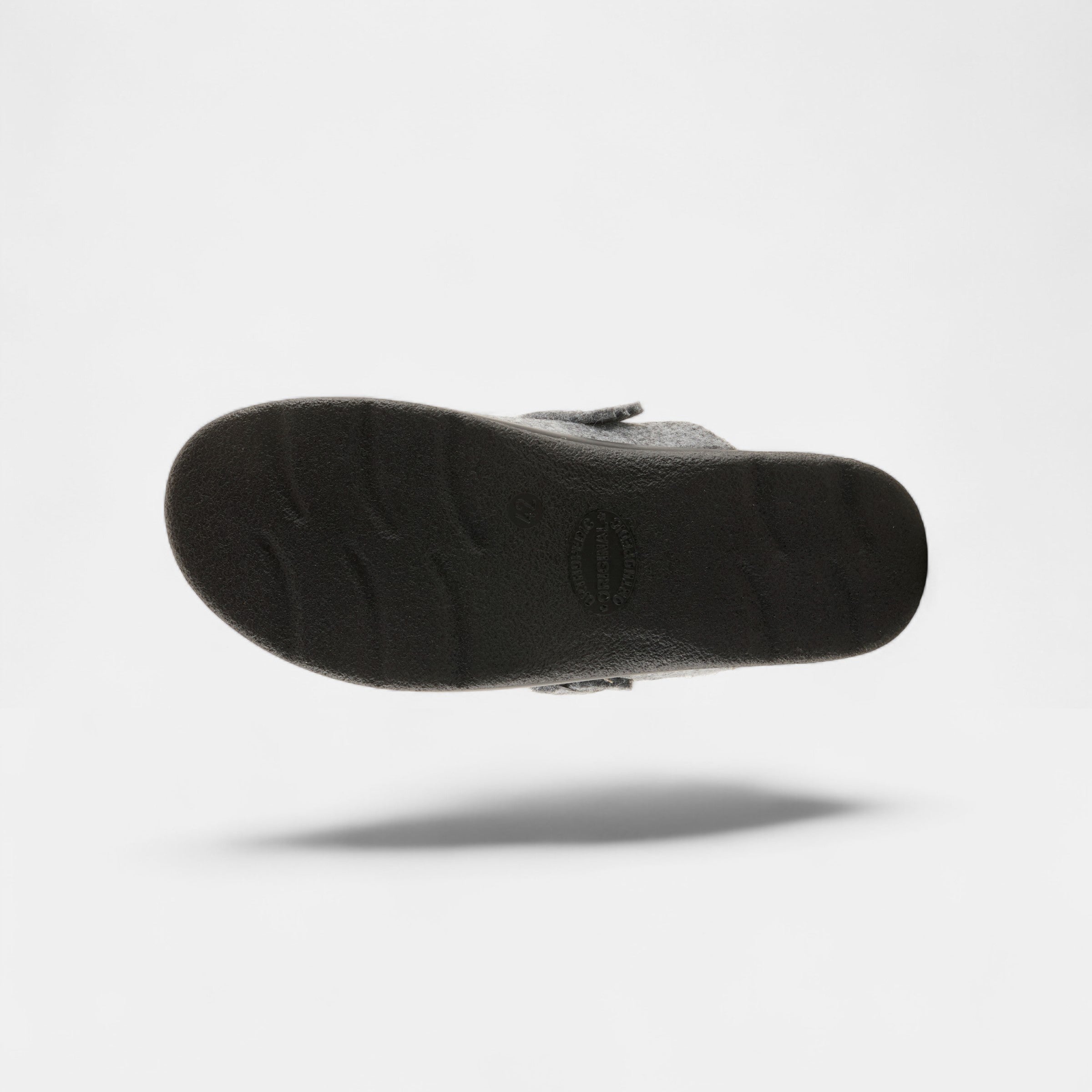 SPRING STEP MEN BENTON GREY SLIPPERS