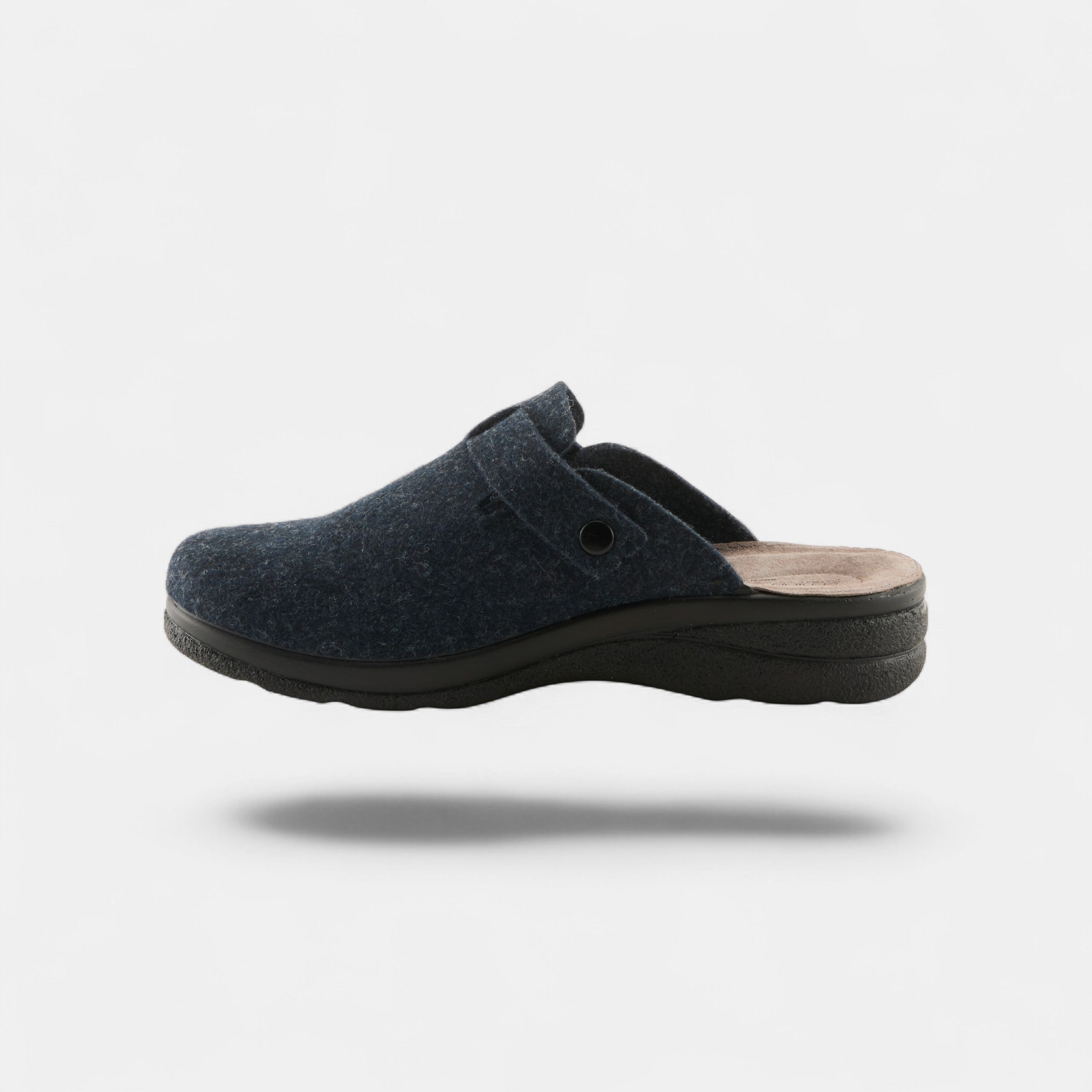 SPRING STEP MEN BENTON NAVY SLIPPERS
