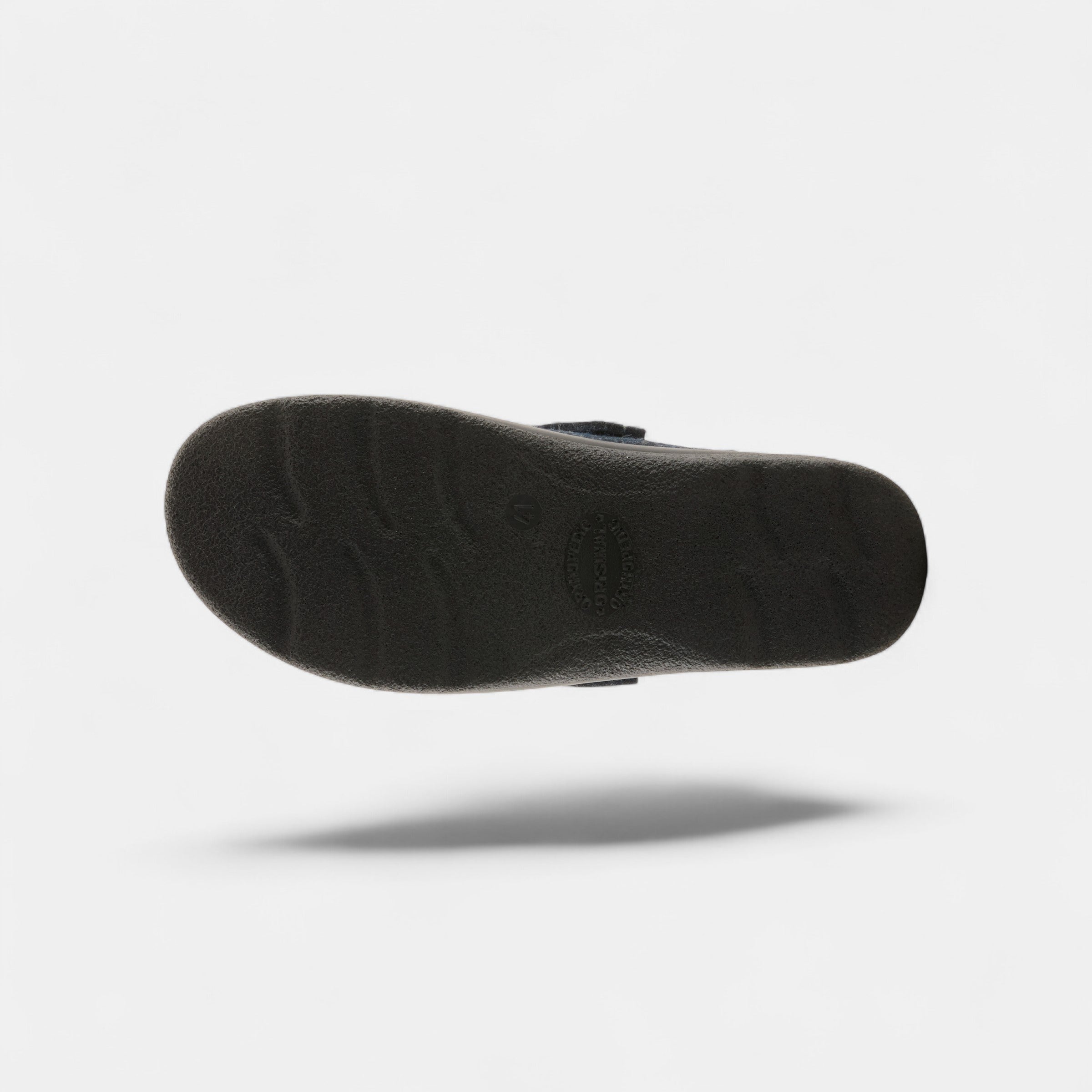 SPRING STEP MEN BENTON NAVY SLIPPERS