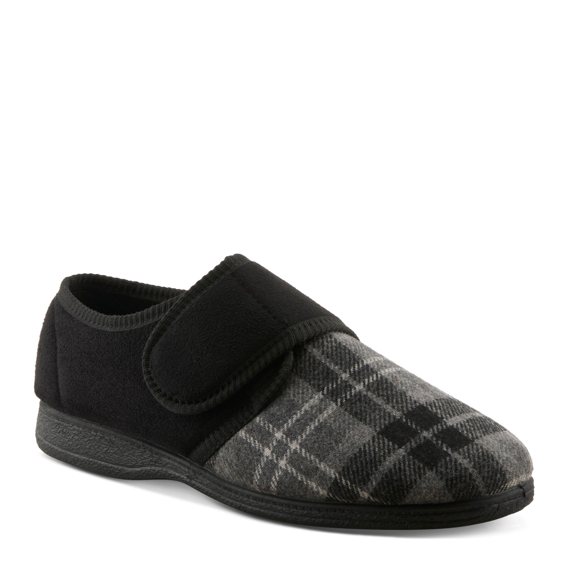 Boris men's men's slipper in Black Multi