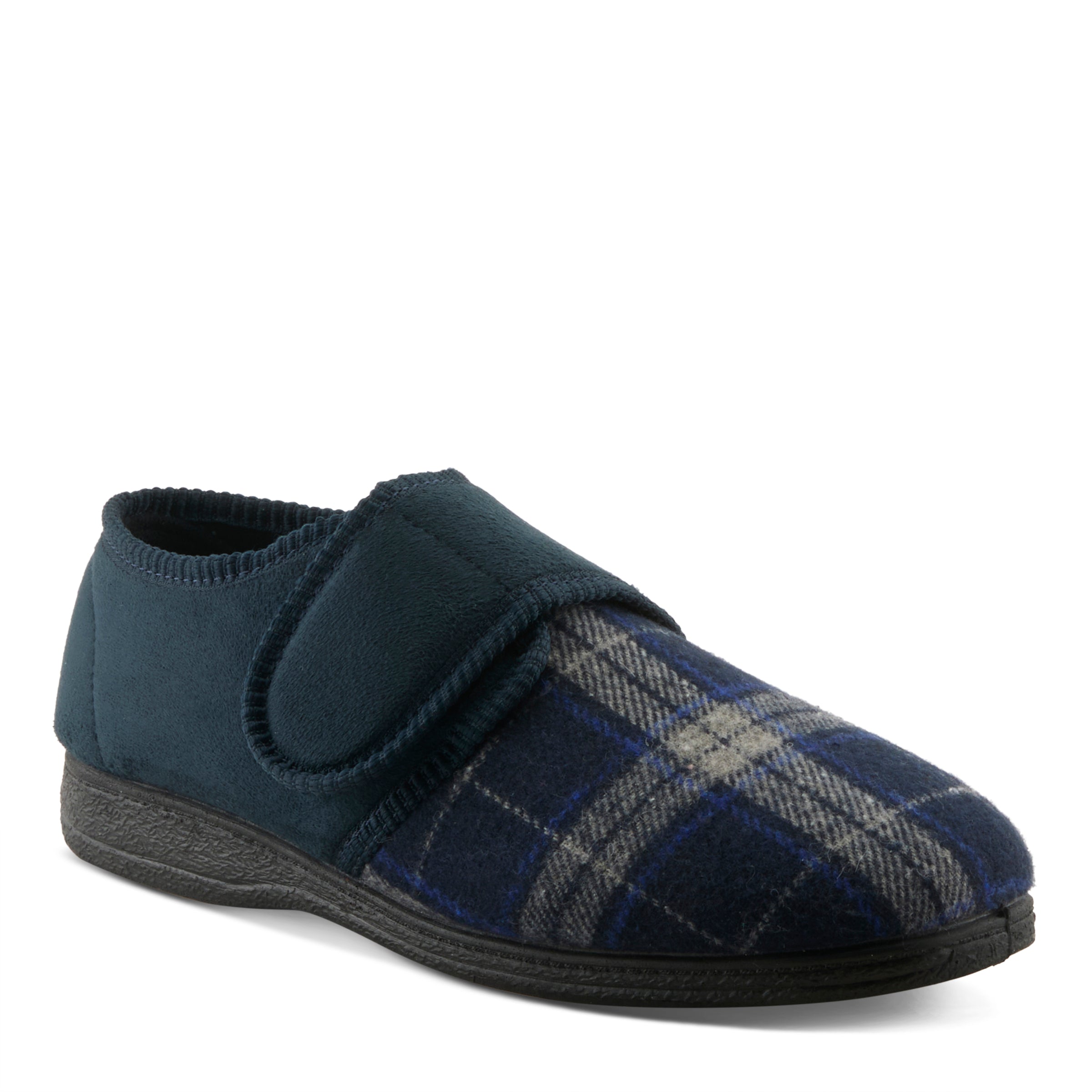 Boris men's men's slipper in Navy Multi