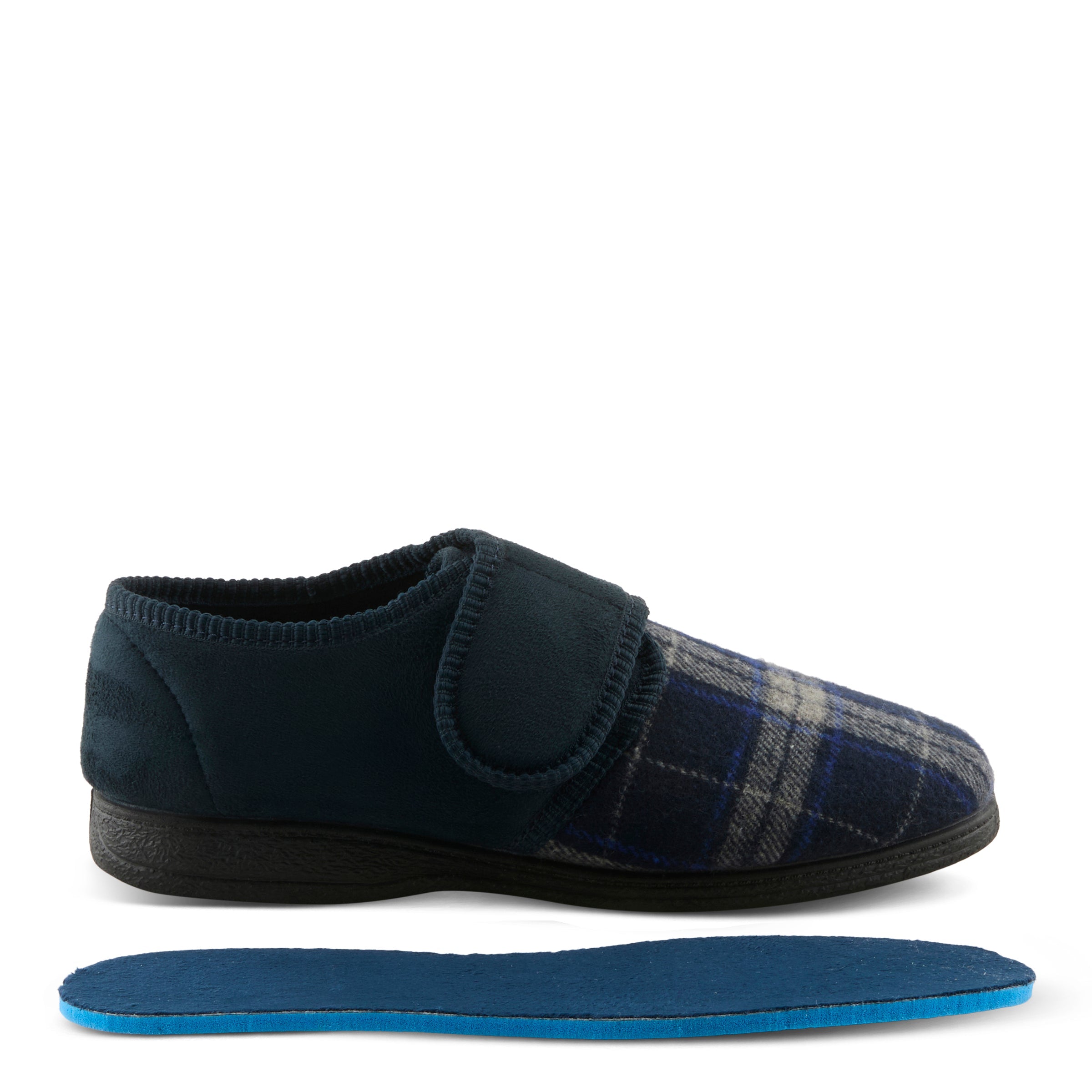 Boris men's men's slipper in Navy Multi