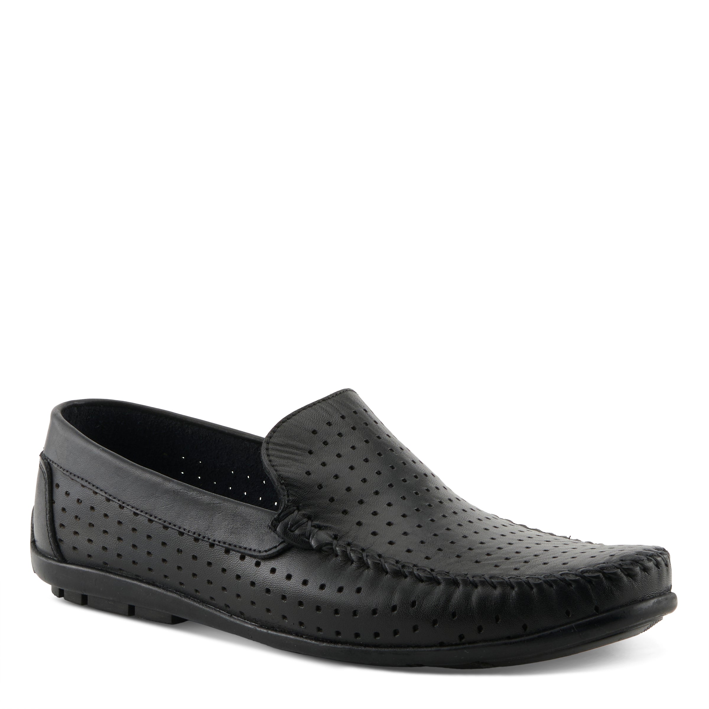 Crispin men's loafer in Black