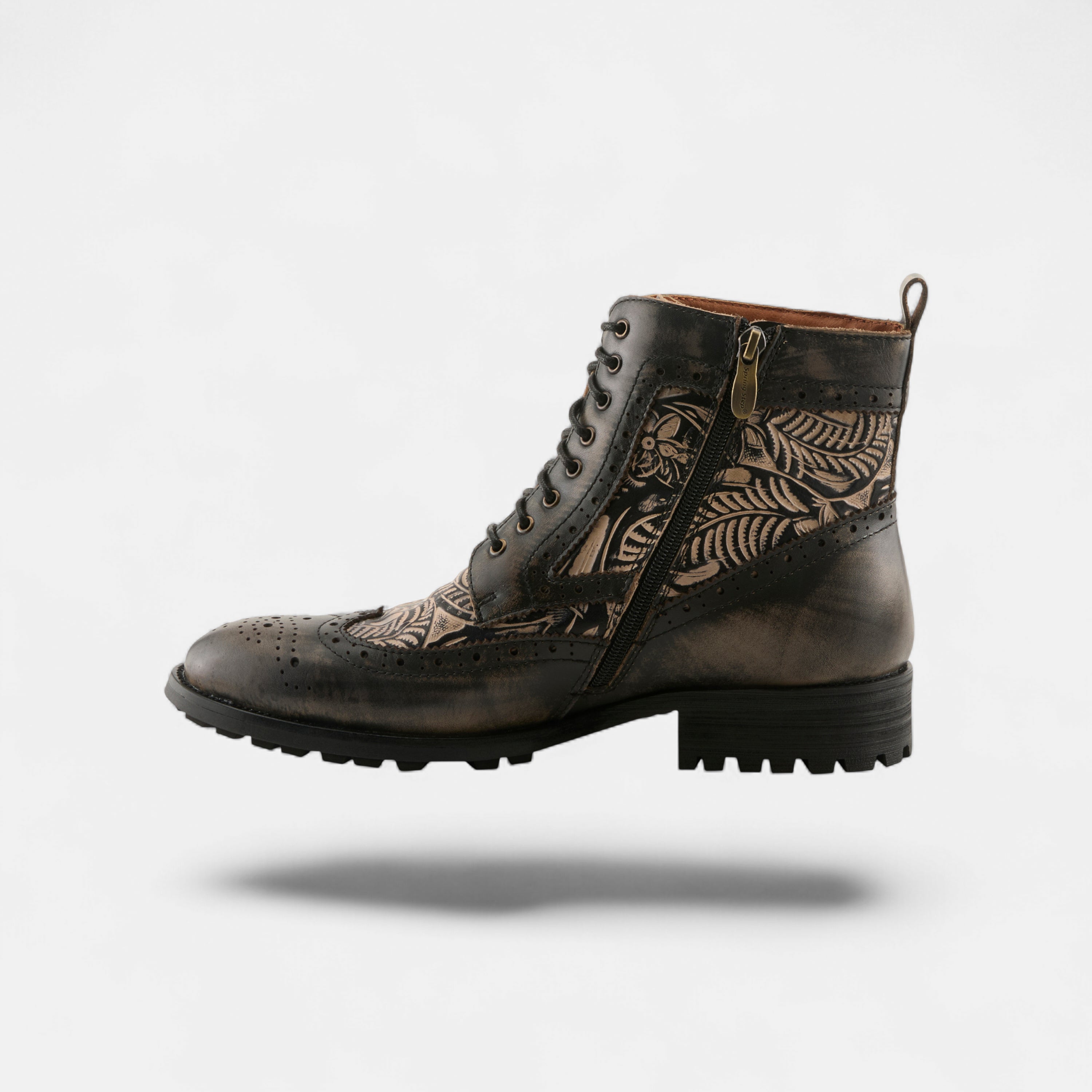 L'Artiste Men Digginit Black Multi Boots