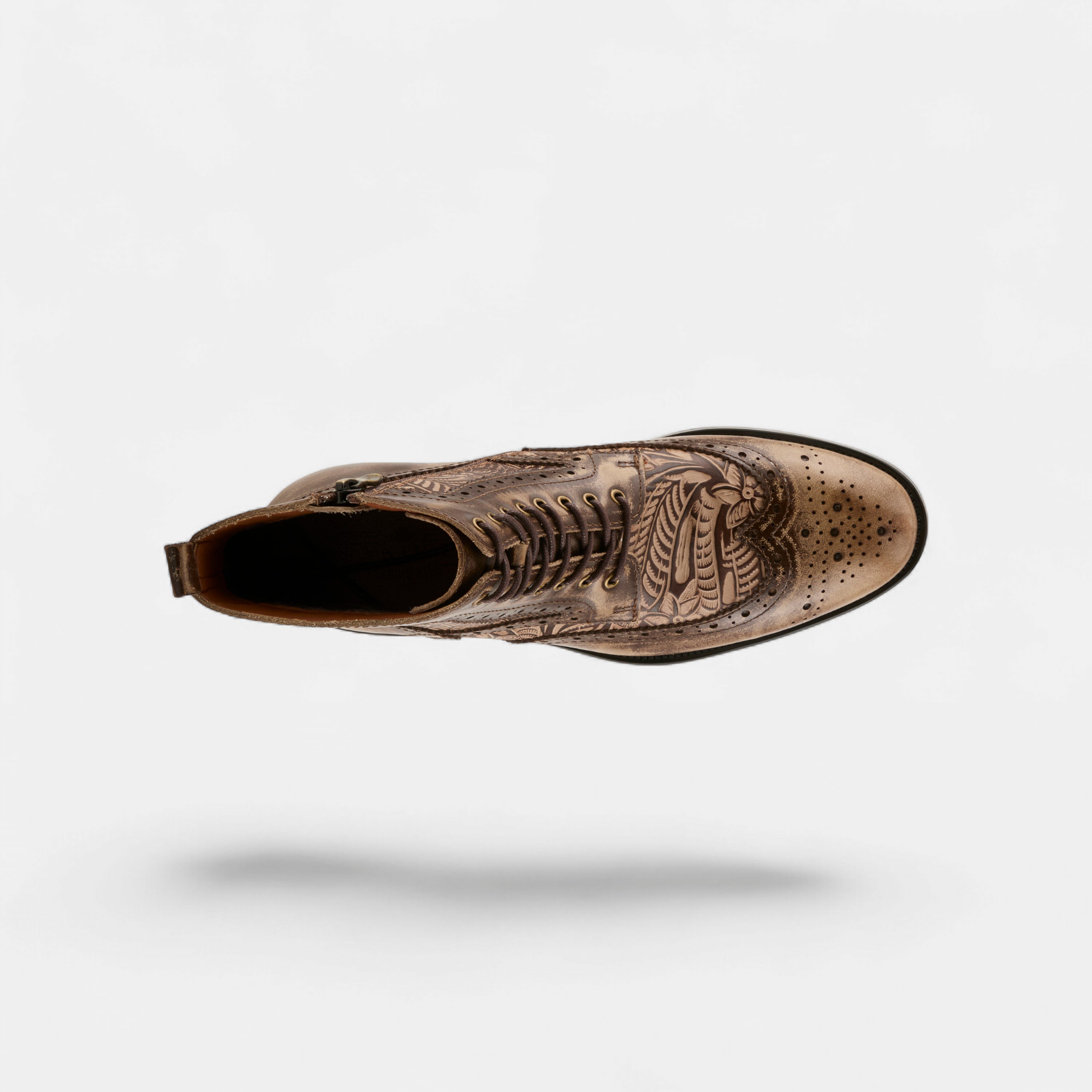 L'ARTISTE MEN DIGGINIT LIGHT BROWN MULTI BOOTS