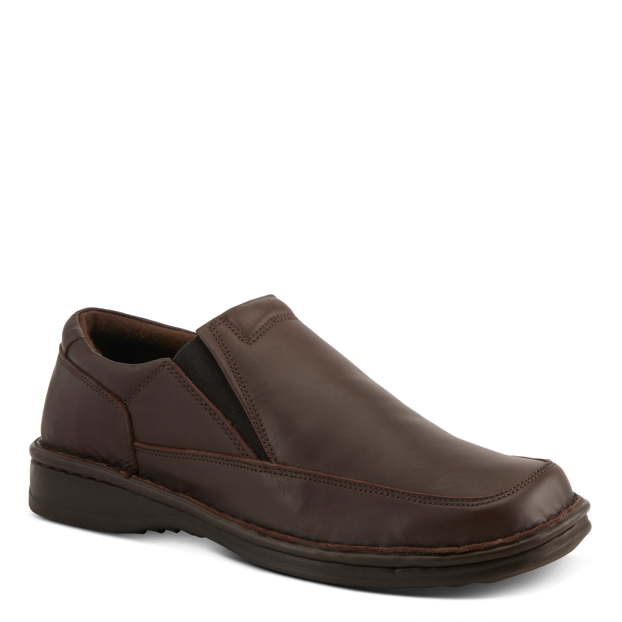 Enzo Men S Slip On men's slip-on casual shoes in Brown