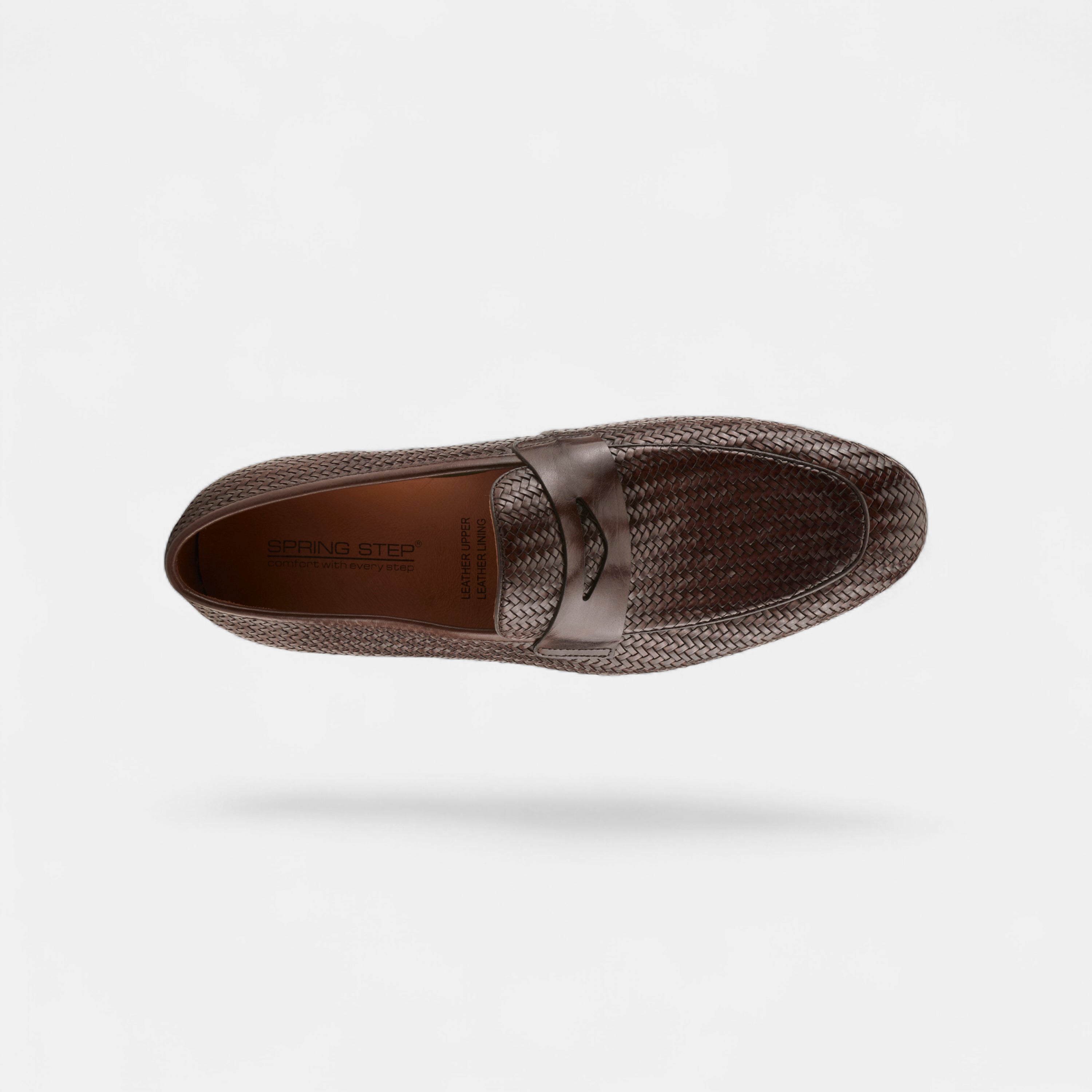 SPRING STEP MEN HARWOOD DARK BROWN SHOES