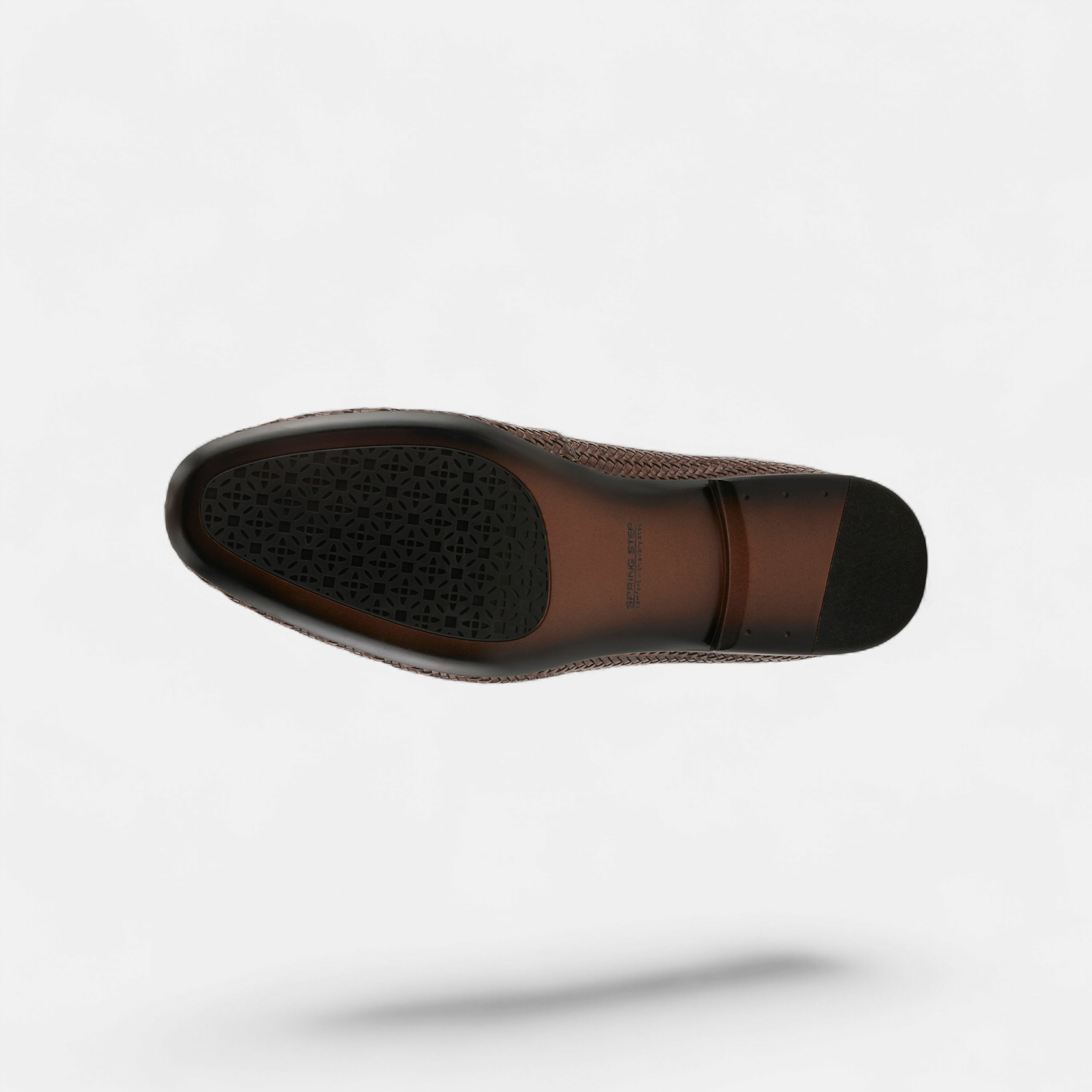 SPRING STEP MEN HARWOOD DARK BROWN SHOES