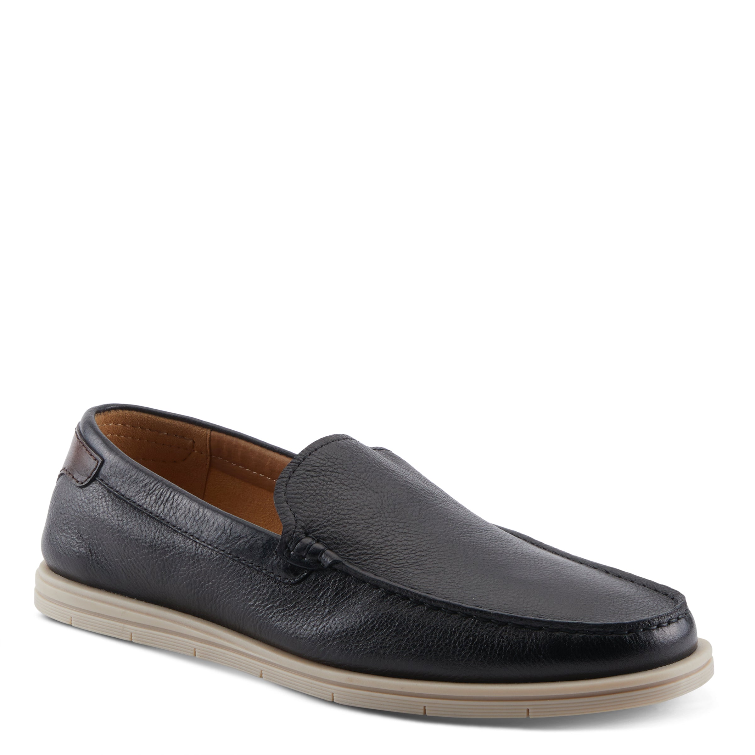 Hord men's slip-on dress shoes in Black