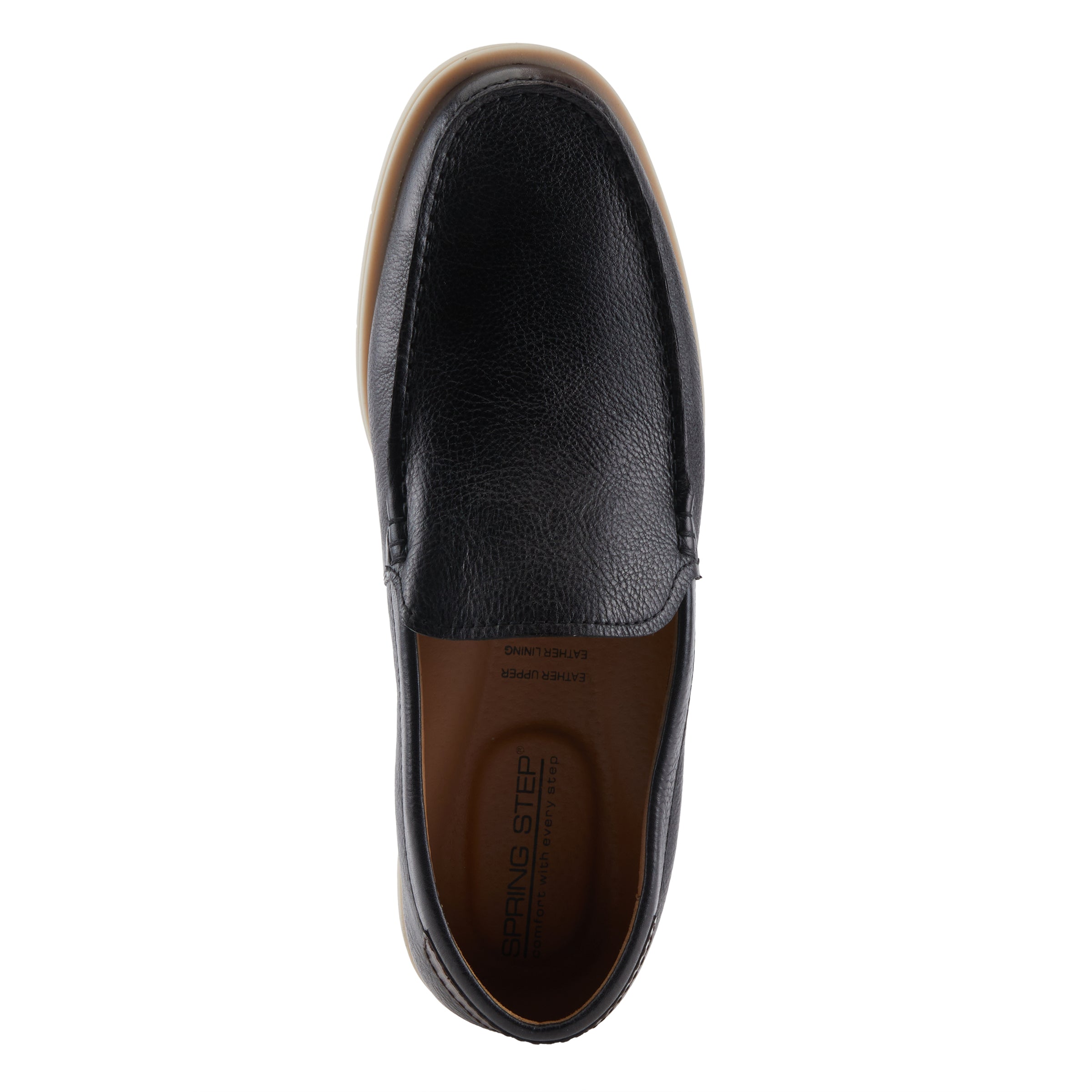 Hord men's slip-on dress shoes in Black