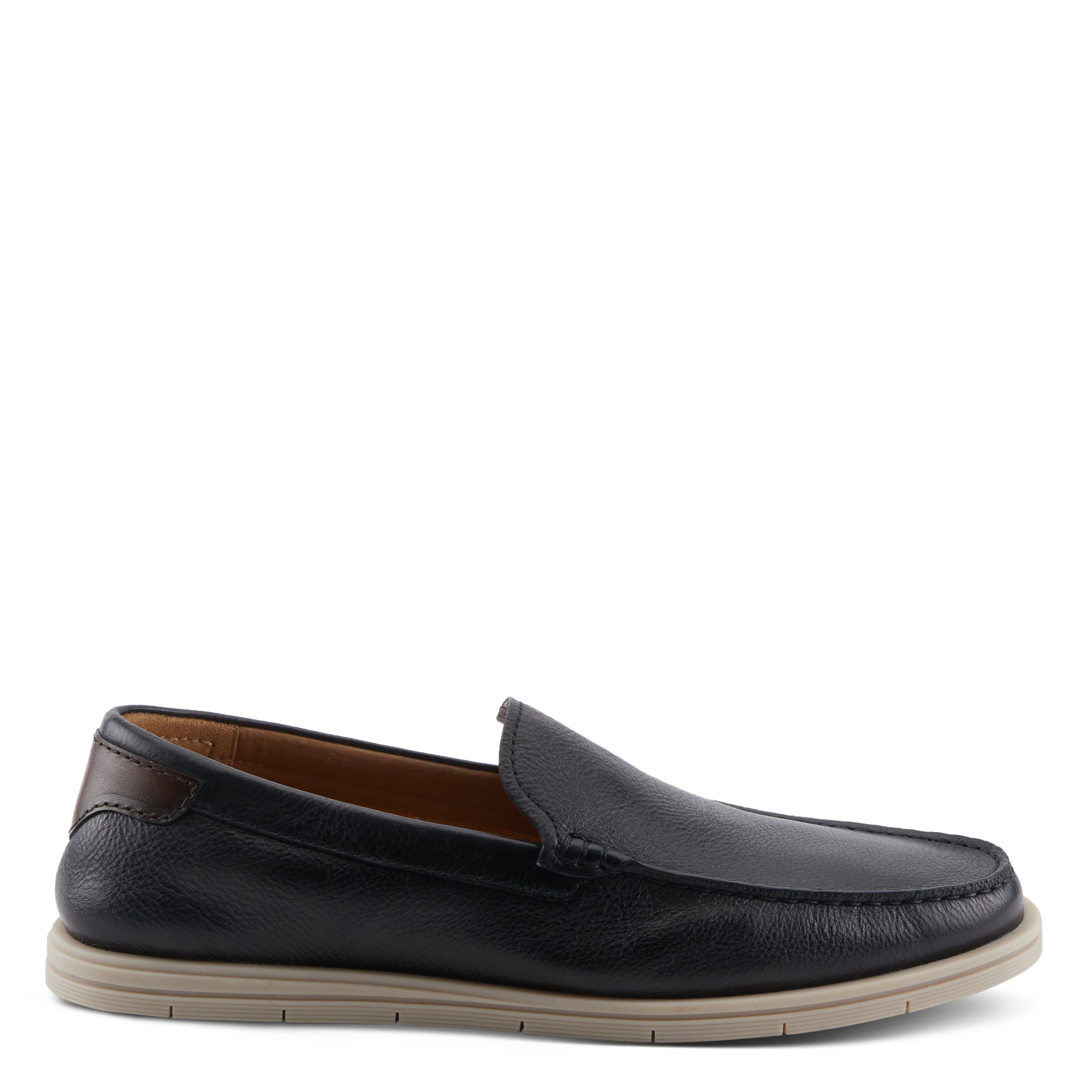 Hord men's slip-on dress shoes in Black