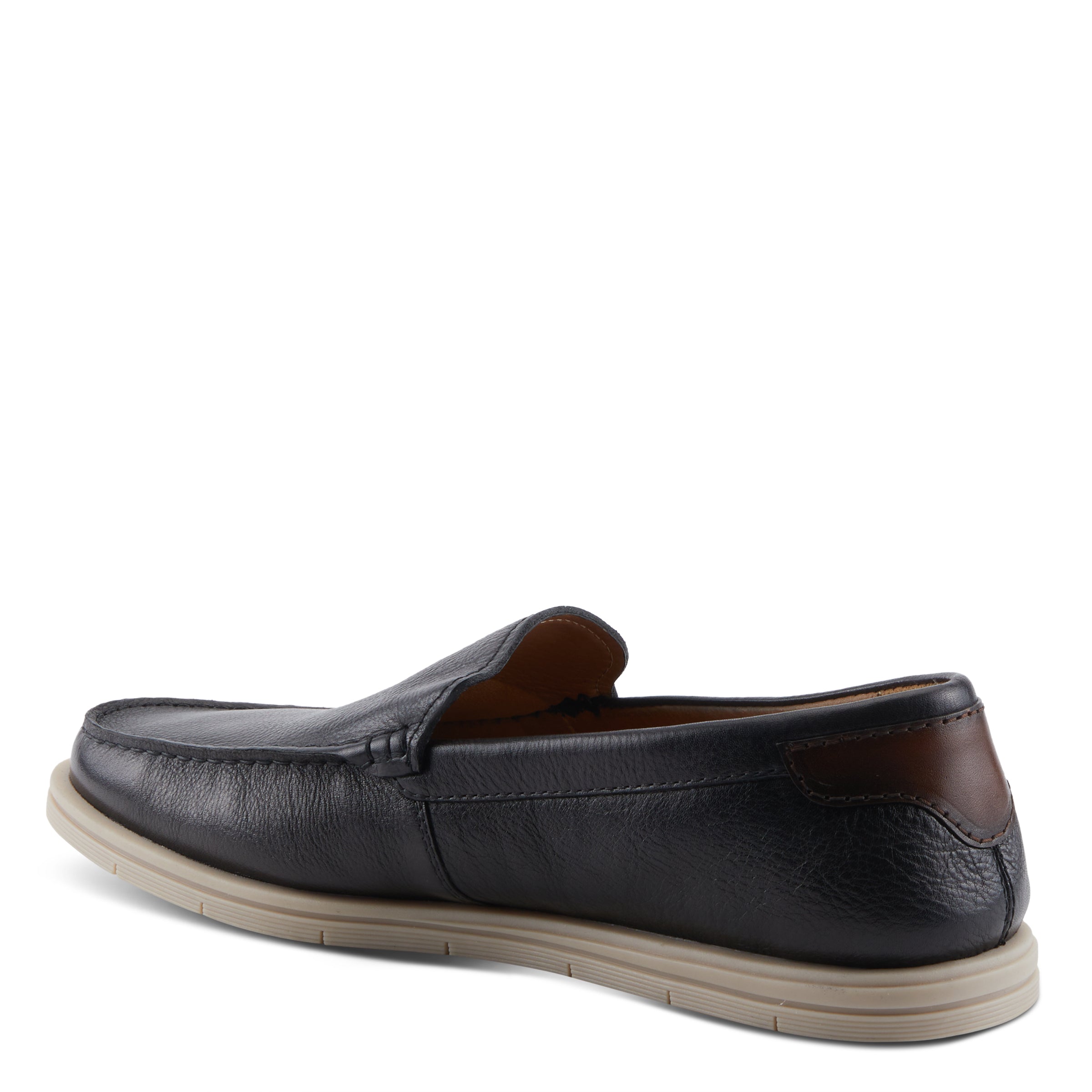 Hord men's slip-on dress shoes in Black