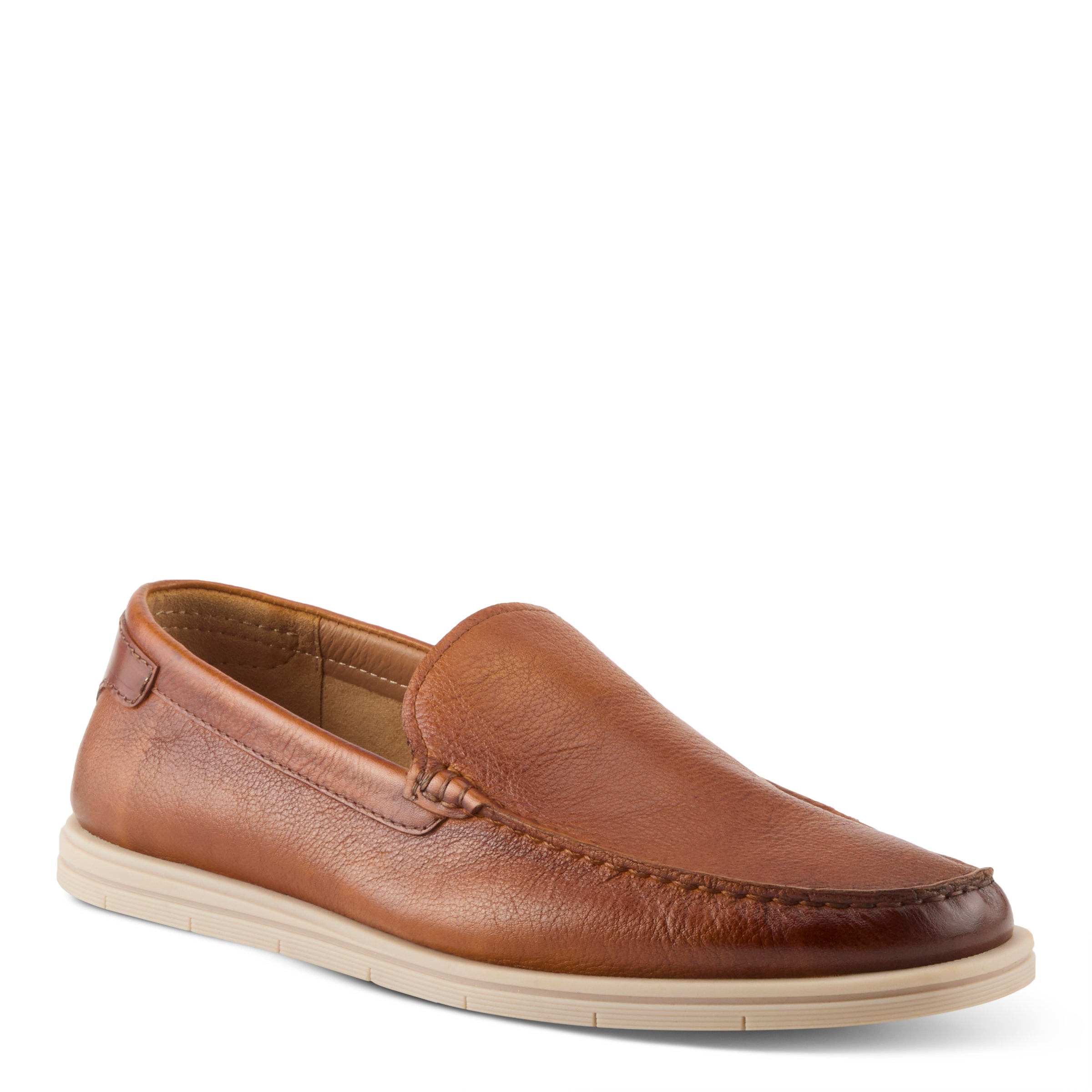 Hord men's slip-on dress shoes in Camel