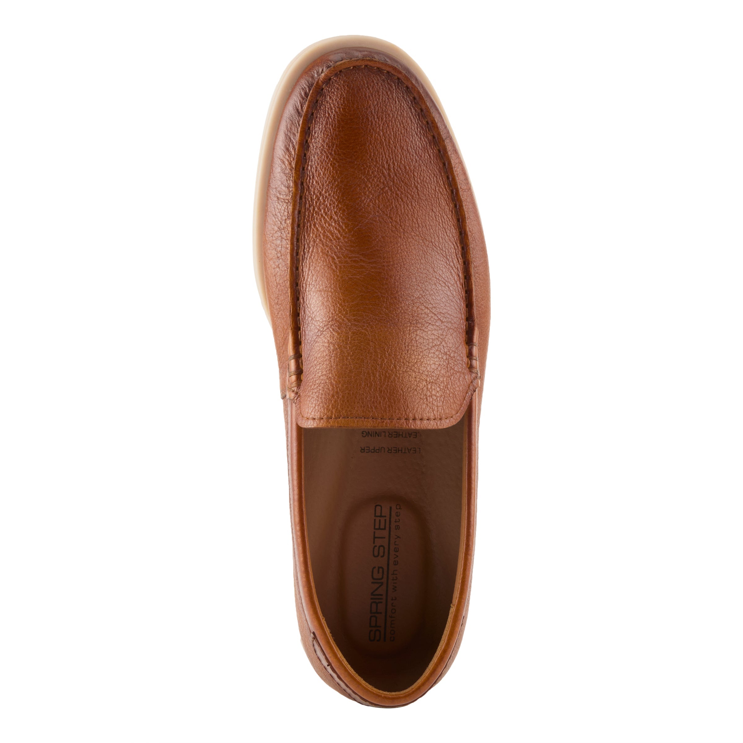 Hord men's slip-on dress shoes in Camel