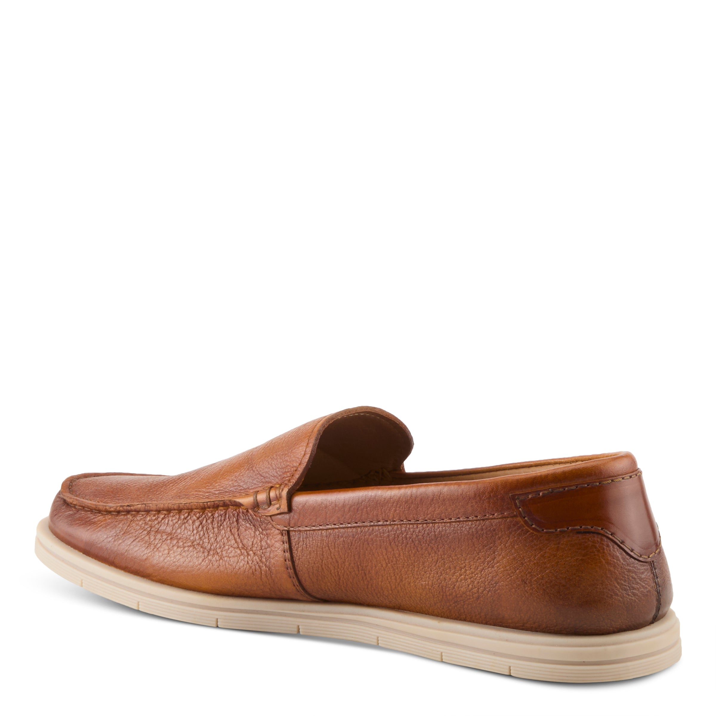 Hord men's slip-on dress shoes in Camel